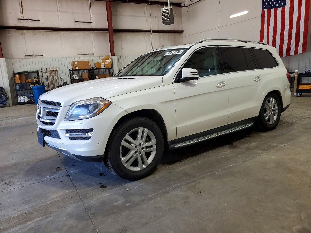 2014 Mercedes-benz Gl 350 Bluetec White vin: 4JGDF2EE0EA415817
