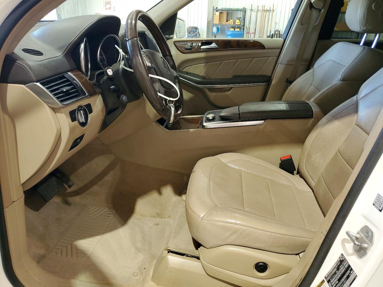 2014 Mercedes-benz Gl 350 Bluetec White vin: 4JGDF2EE0EA415817