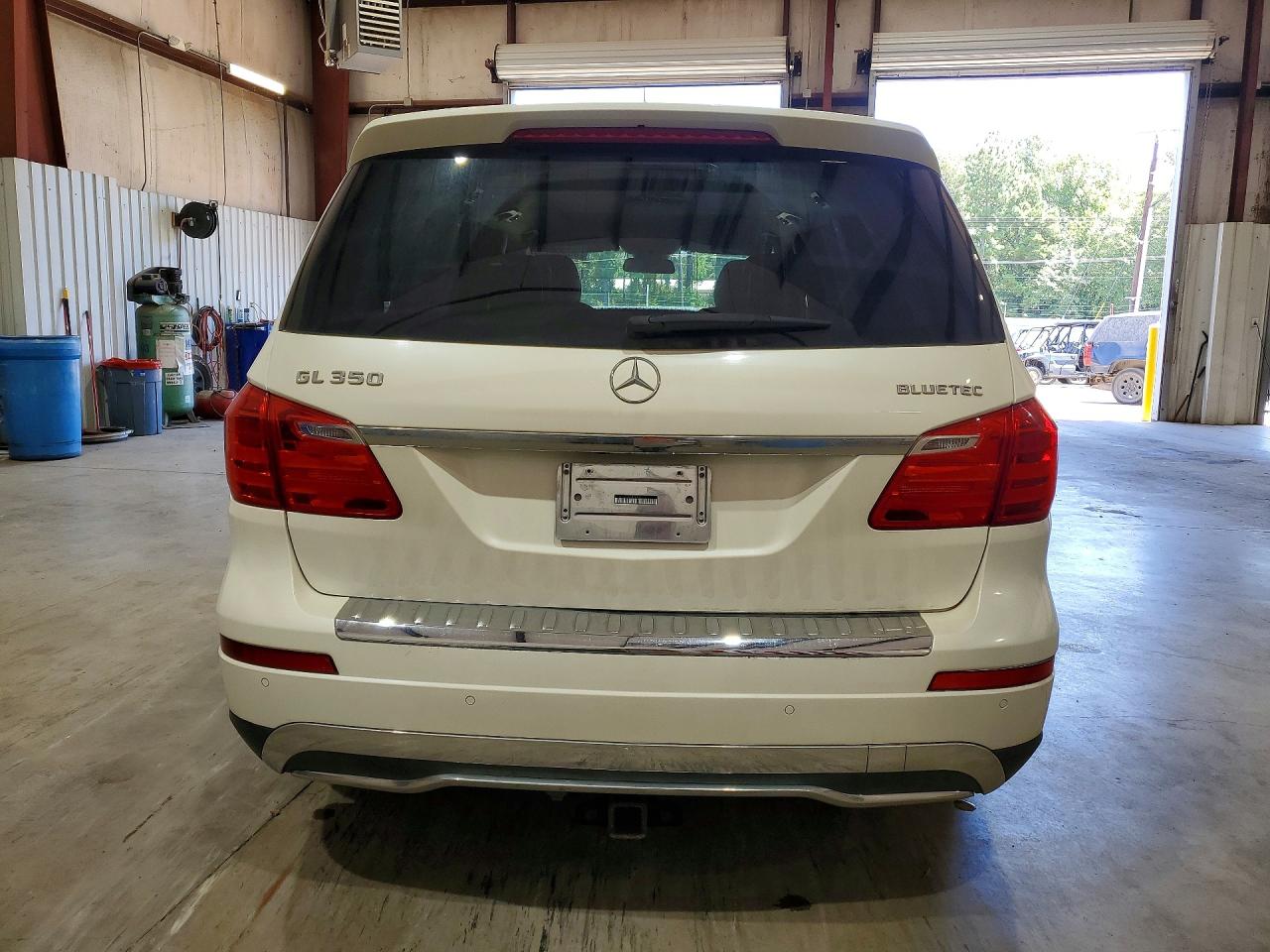 2014 Mercedes-benz Gl 350 Bluetec White vin: 4JGDF2EE0EA415817