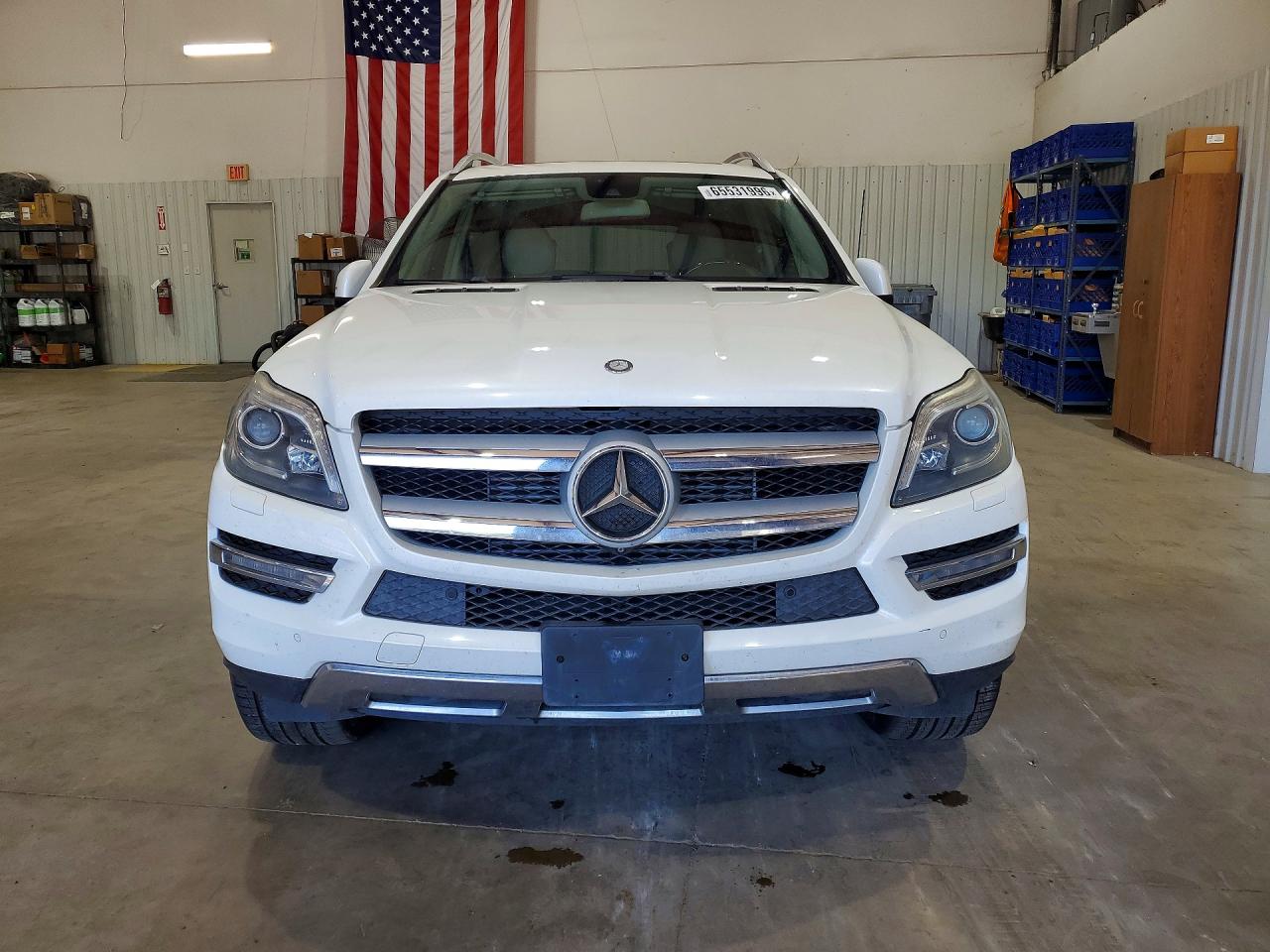 2014 Mercedes-benz Gl 350 Bluetec White vin: 4JGDF2EE0EA415817