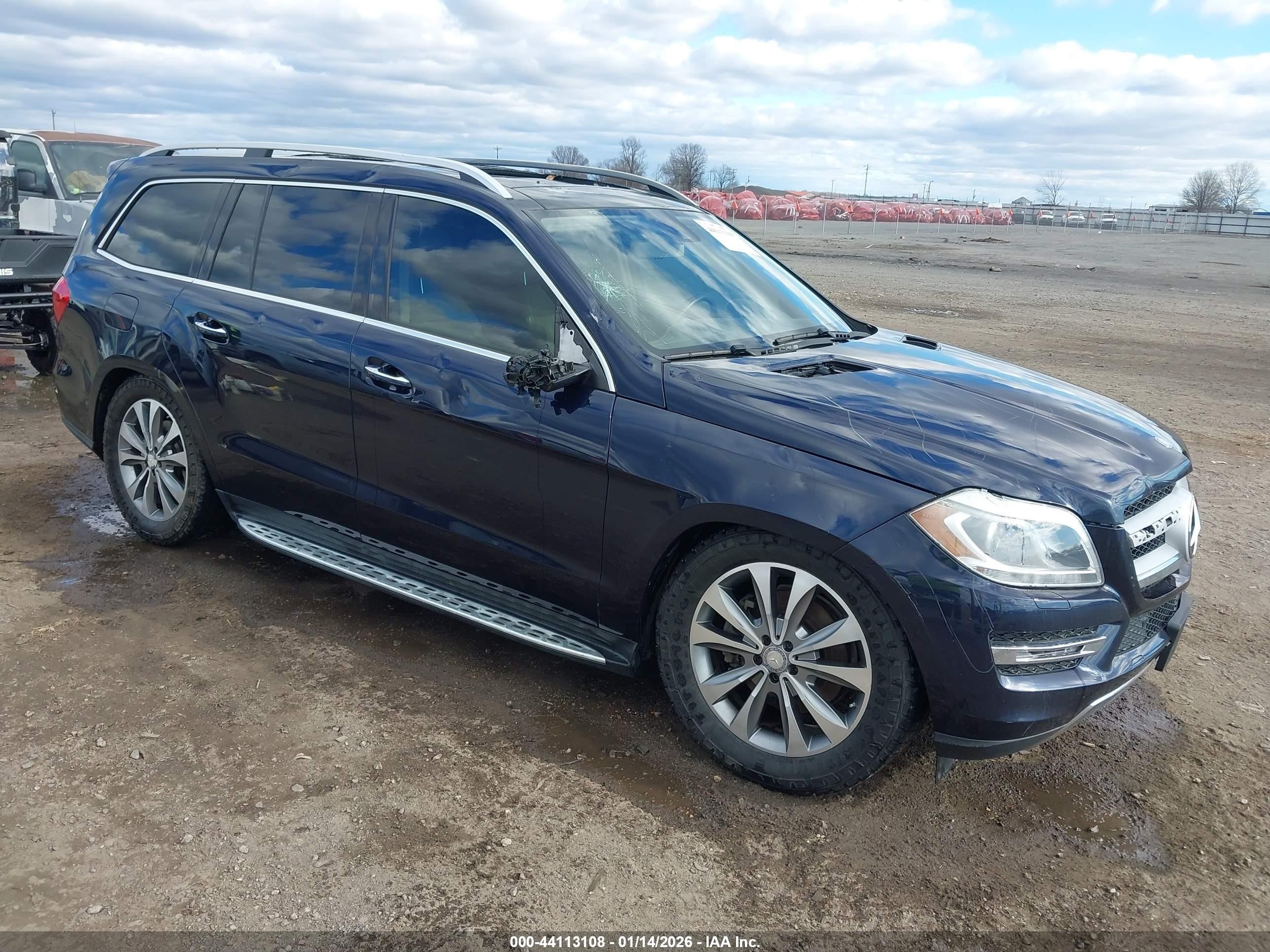 2015 Mercedes-benz Gl 350 Bluetec 4matic Синий vin: 4JGDF2EE0FA575679