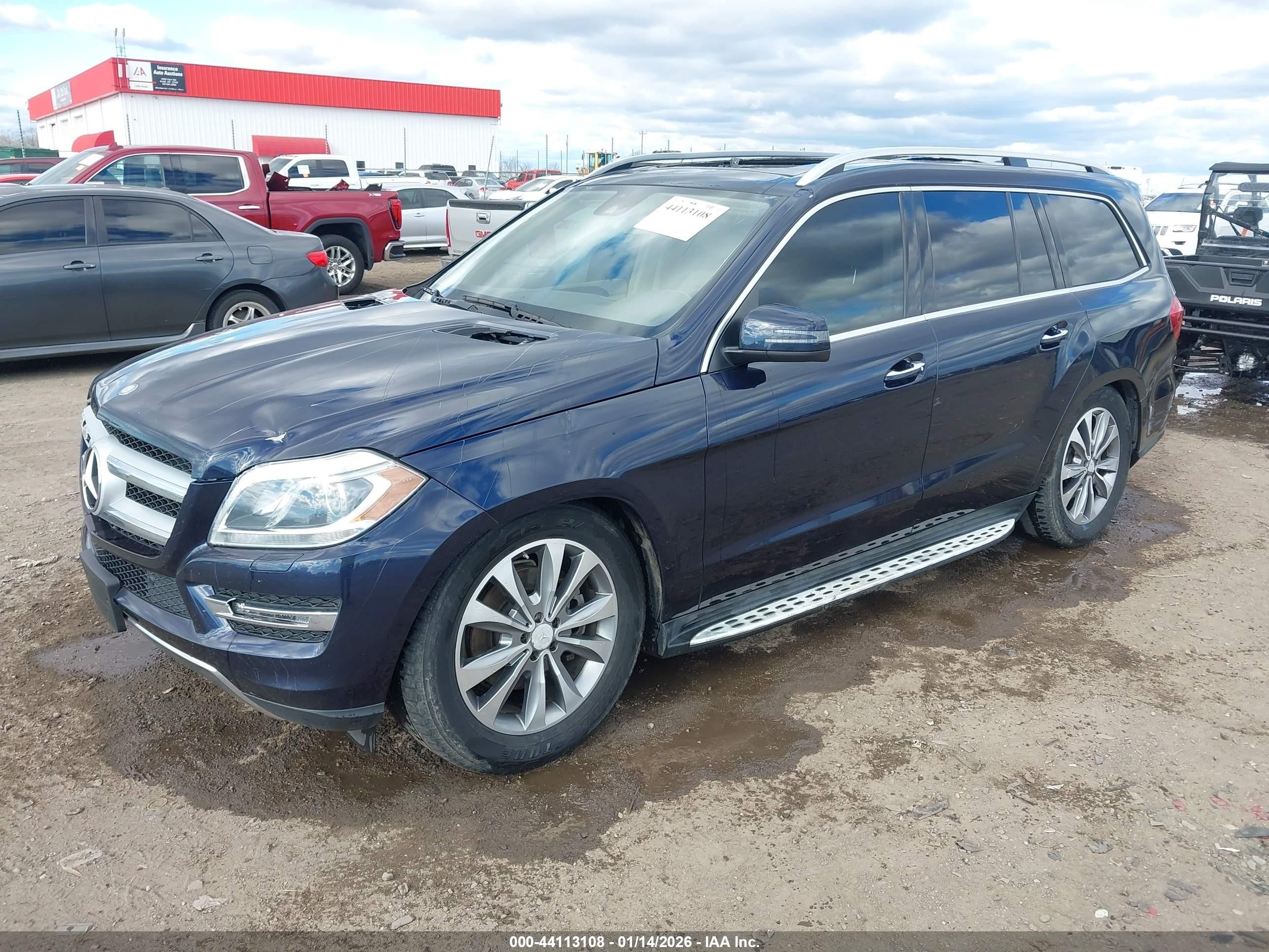 2015 Mercedes-benz Gl 350 Bluetec 4matic Синий vin: 4JGDF2EE0FA575679