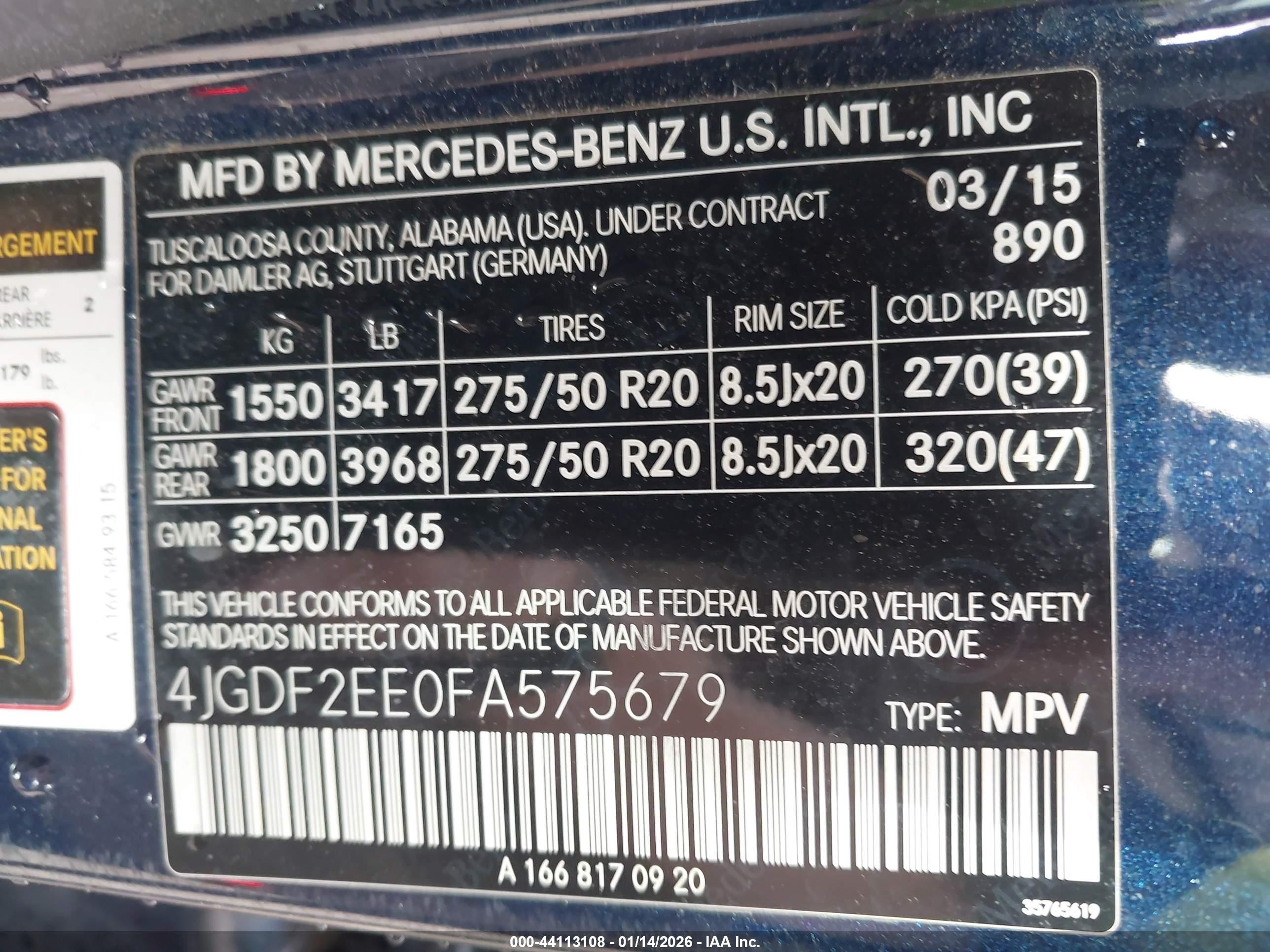 2015 Mercedes-benz Gl 350 Bluetec 4matic Синий vin: 4JGDF2EE0FA575679