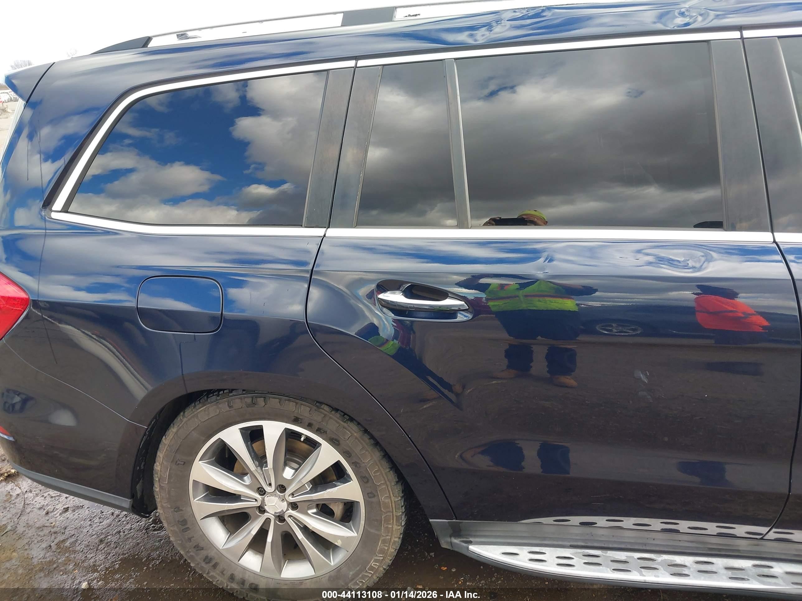 2015 Mercedes-benz Gl 350 Bluetec 4matic Синий vin: 4JGDF2EE0FA575679