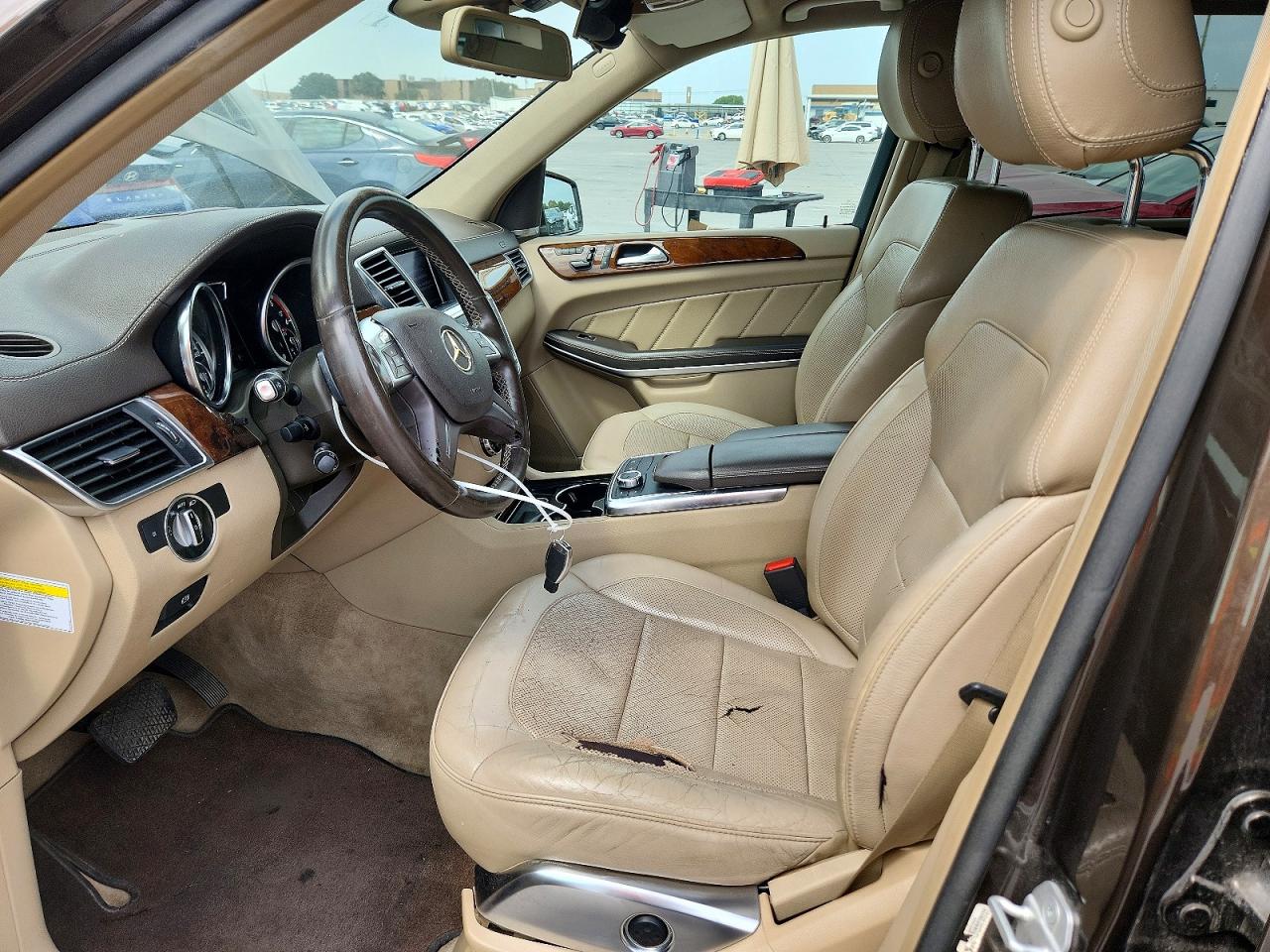 2013 Mercedes-benz Gl 350 Bluetec Brown vin: 4JGDF2EE1DA137198