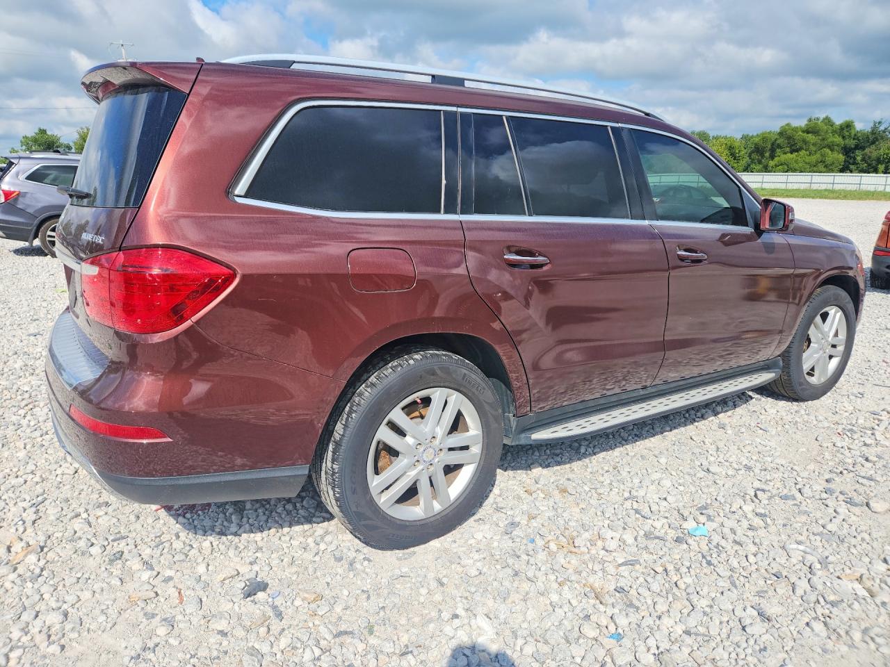 2013 Mercedes-benz Gl 350 Bluetec Burgundy vin: 4JGDF2EE1DA165373