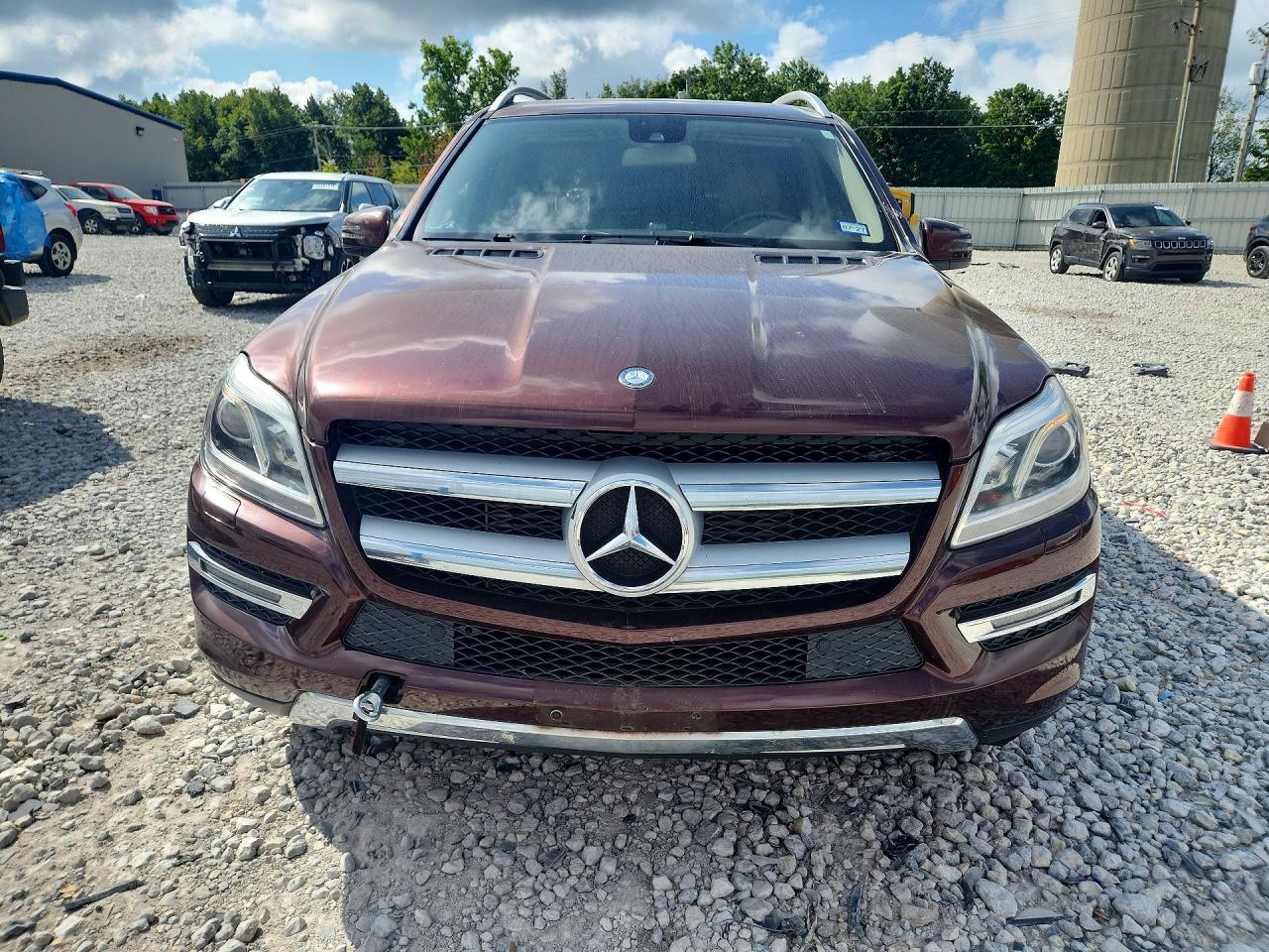2013 Mercedes-benz Gl 350 Bluetec Burgundy vin: 4JGDF2EE1DA165373