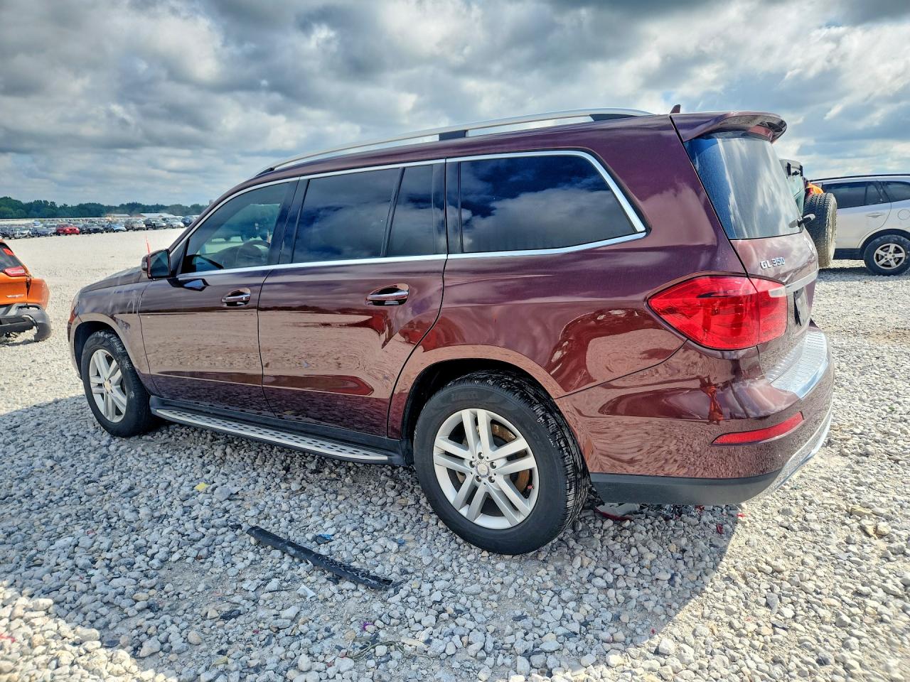2013 Mercedes-benz Gl 350 Bluetec Burgundy vin: 4JGDF2EE1DA165373