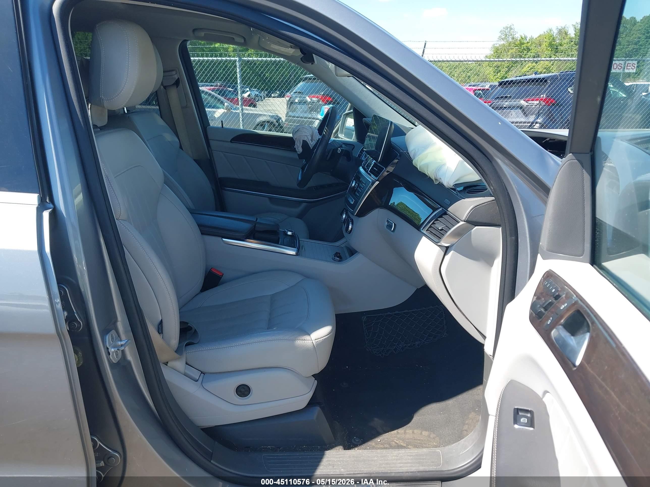 2014 Mercedes-benz Gl 350 Bluetec 4matic Silver vin: 4JGDF2EE1EA364313