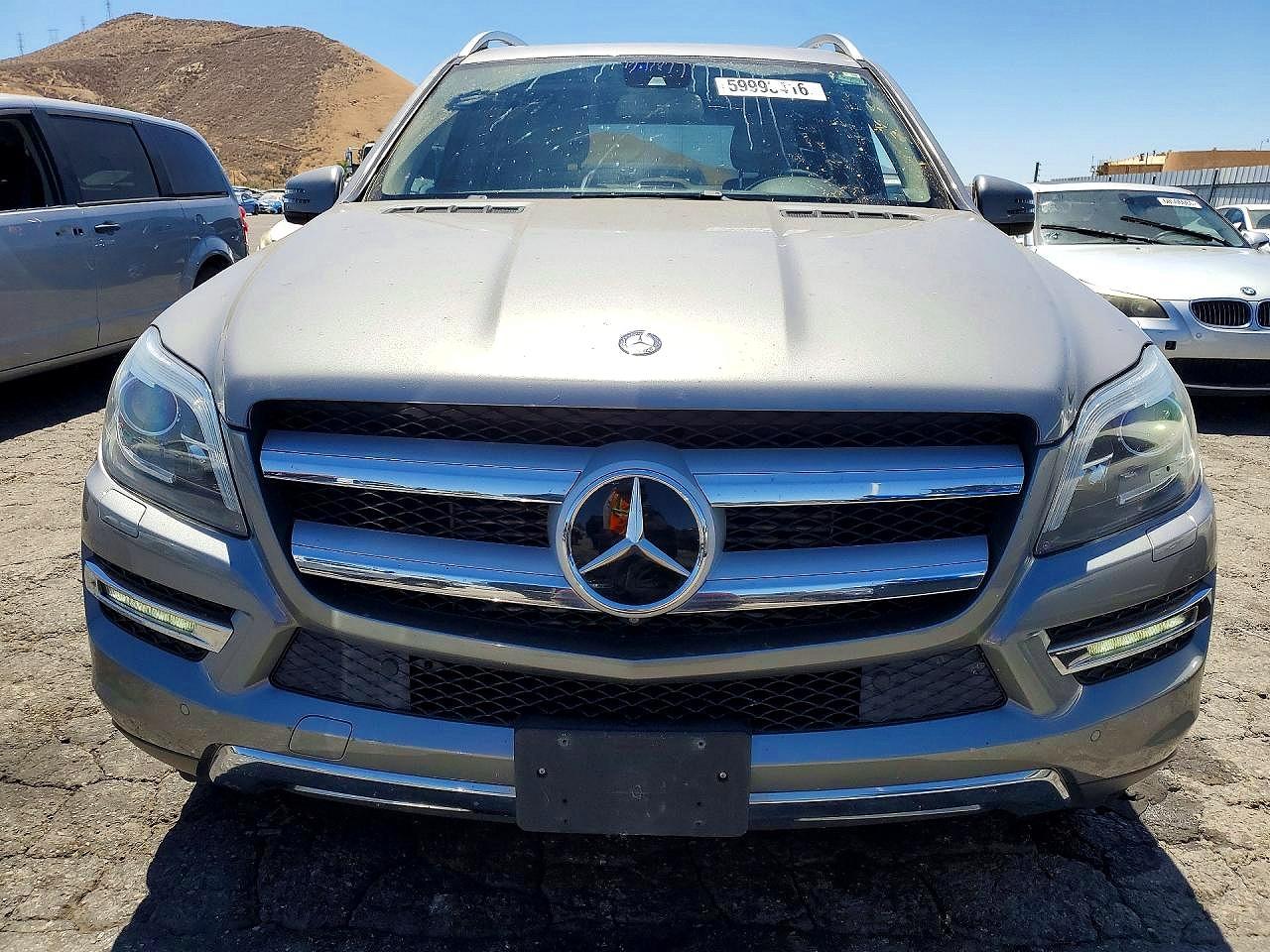 2014 Mercedes-benz Gl 350 Bluetec Gray vin: 4JGDF2EE1EA384738