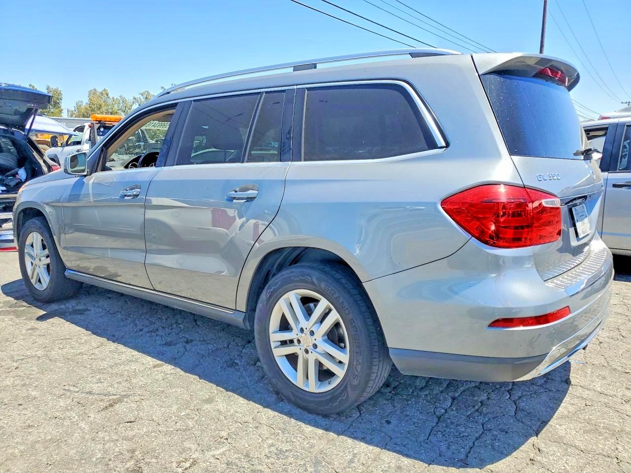 2014 Mercedes-benz Gl 350 Bluetec Gray vin: 4JGDF2EE1EA384738