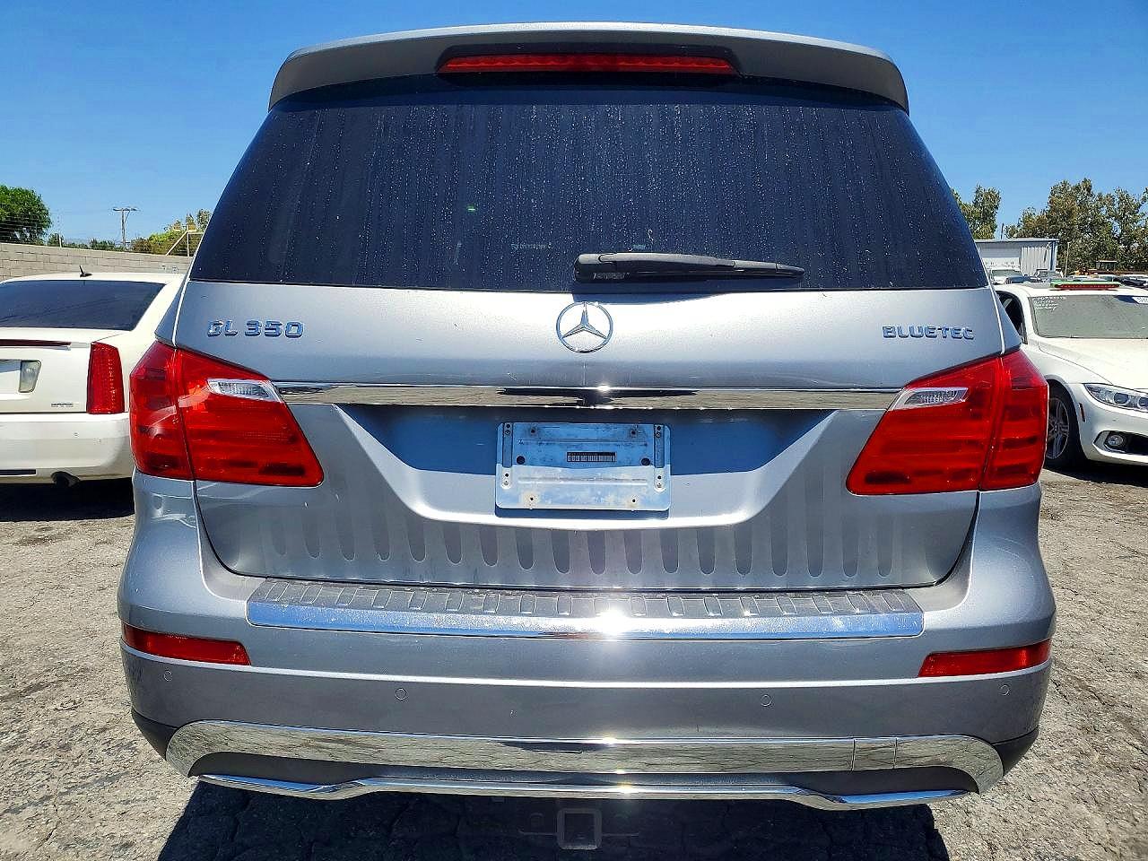 2014 Mercedes-benz Gl 350 Bluetec Gray vin: 4JGDF2EE1EA384738
