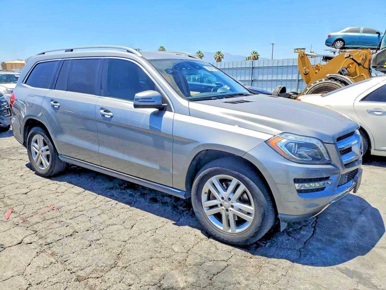 2014 Mercedes-benz Gl 350 Bluetec Gray vin: 4JGDF2EE1EA384738