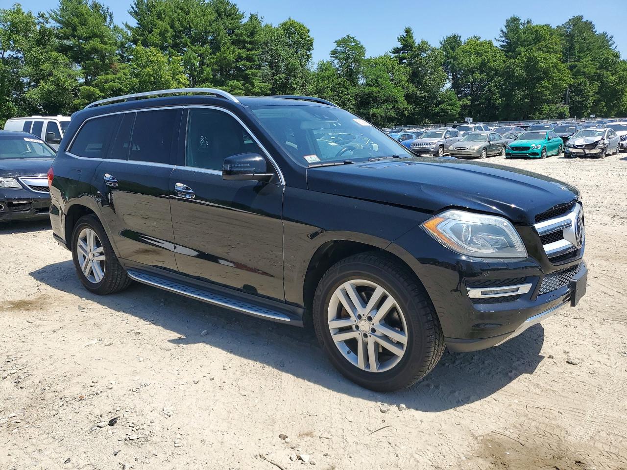 2014 Mercedes-benz Gl 350 Bluetec Black vin: 4JGDF2EE2EA277522