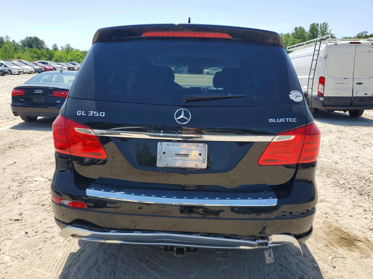 2014 Mercedes-benz Gl 350 Bluetec Black vin: 4JGDF2EE2EA277522