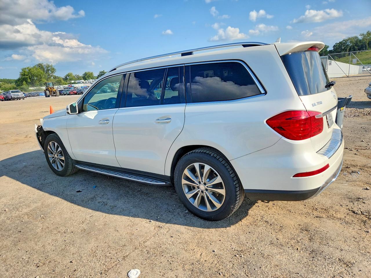 2014 Mercedes-benz Gl 350 Bluetec White vin: 4JGDF2EE2EA313144
