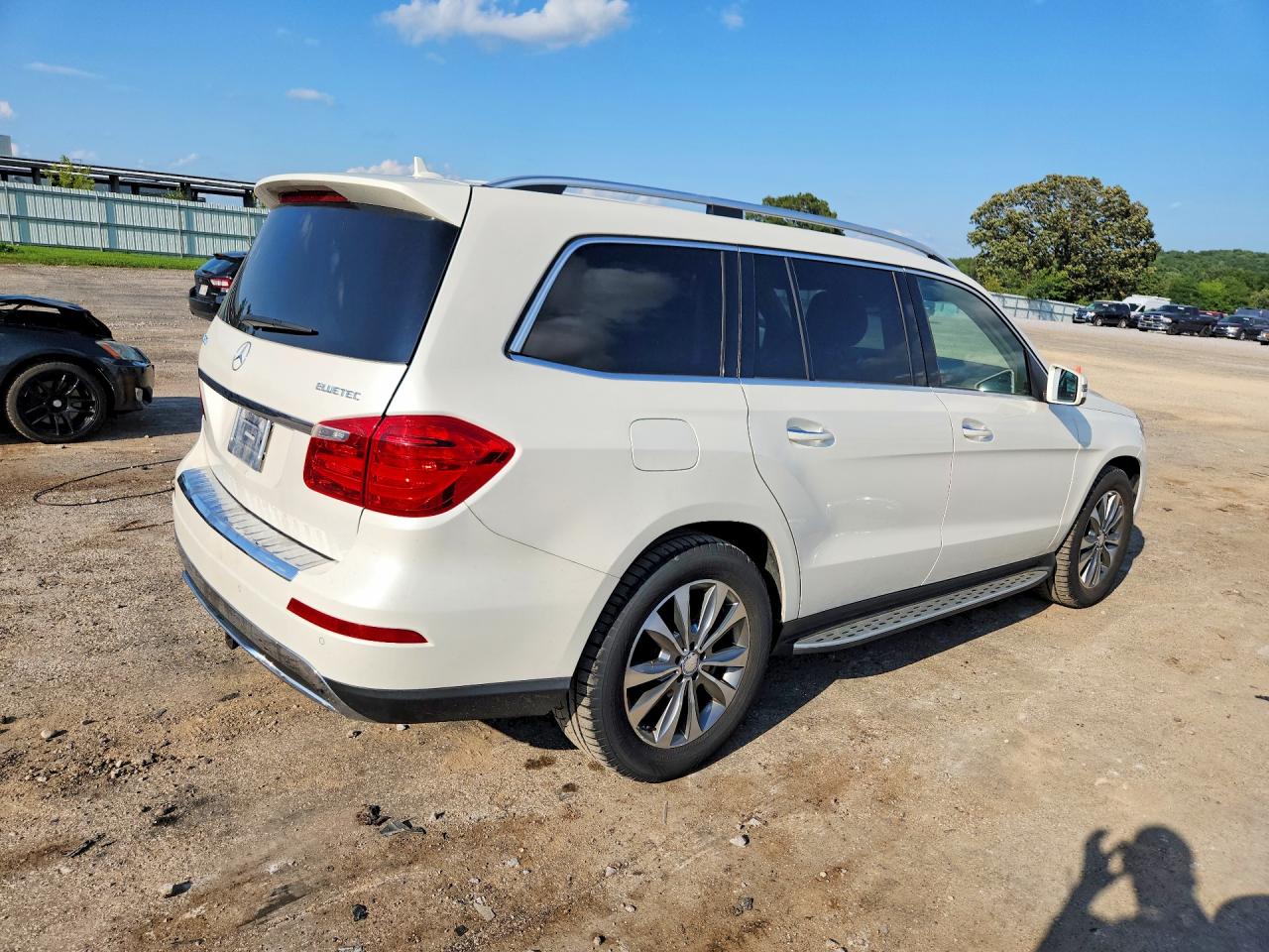 2014 Mercedes-benz Gl 350 Bluetec White vin: 4JGDF2EE2EA313144