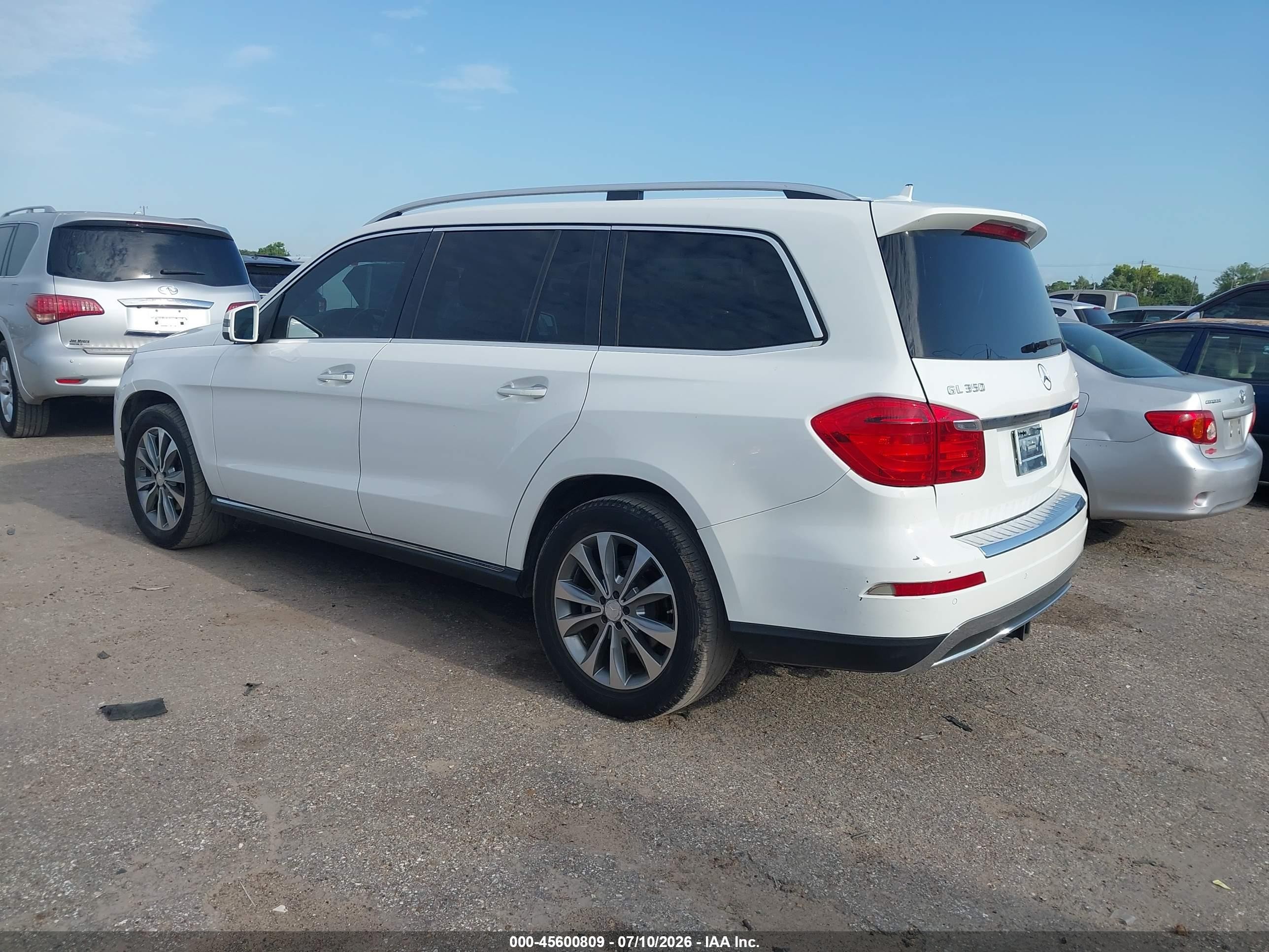 2014 Mercedes-benz Gl 350 Bluetec 4matic Белый vin: 4JGDF2EE2EA313872
