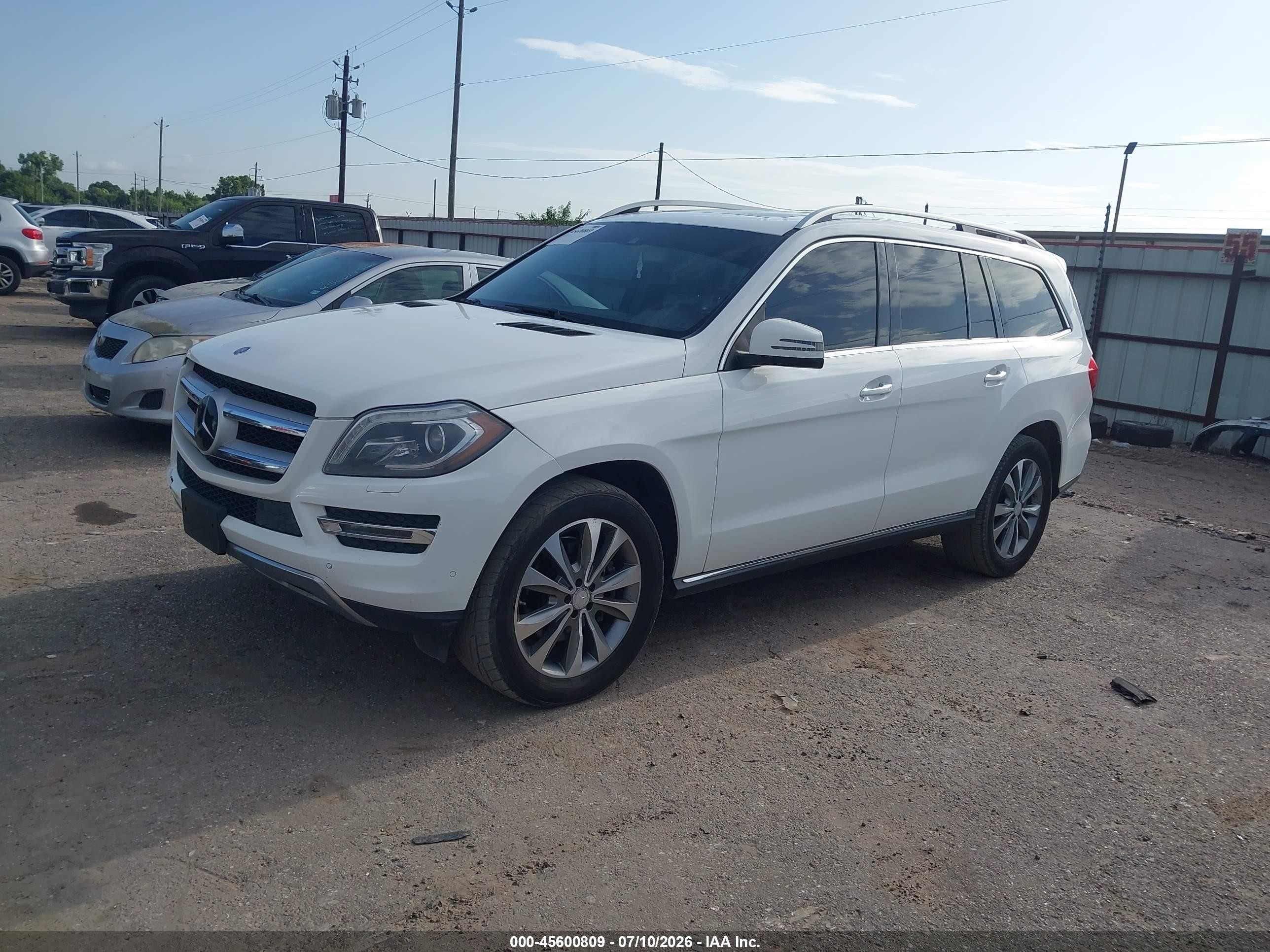 2014 Mercedes-benz Gl 350 Bluetec 4matic Белый vin: 4JGDF2EE2EA313872