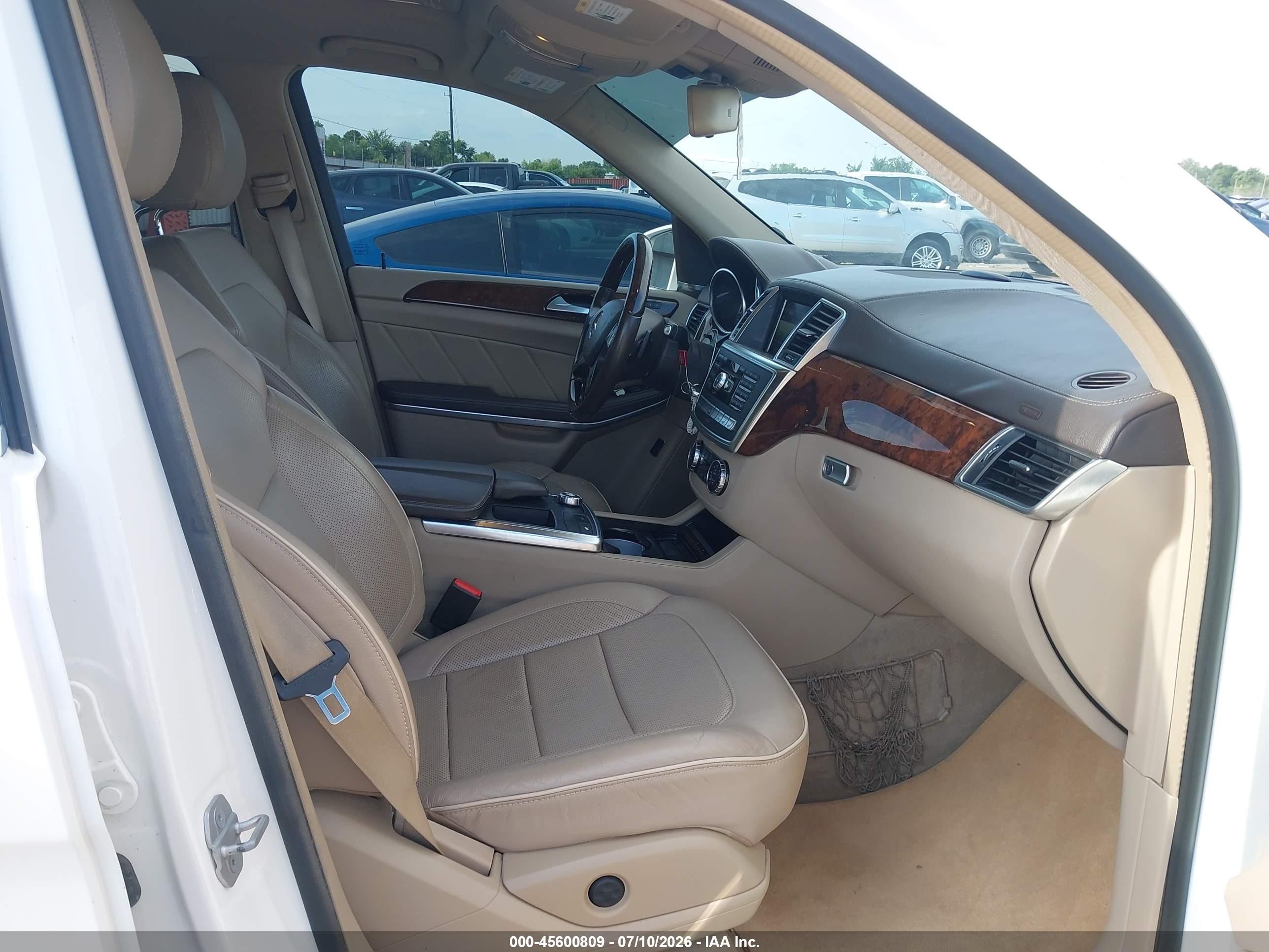 2014 Mercedes-benz Gl 350 Bluetec 4matic Белый vin: 4JGDF2EE2EA313872