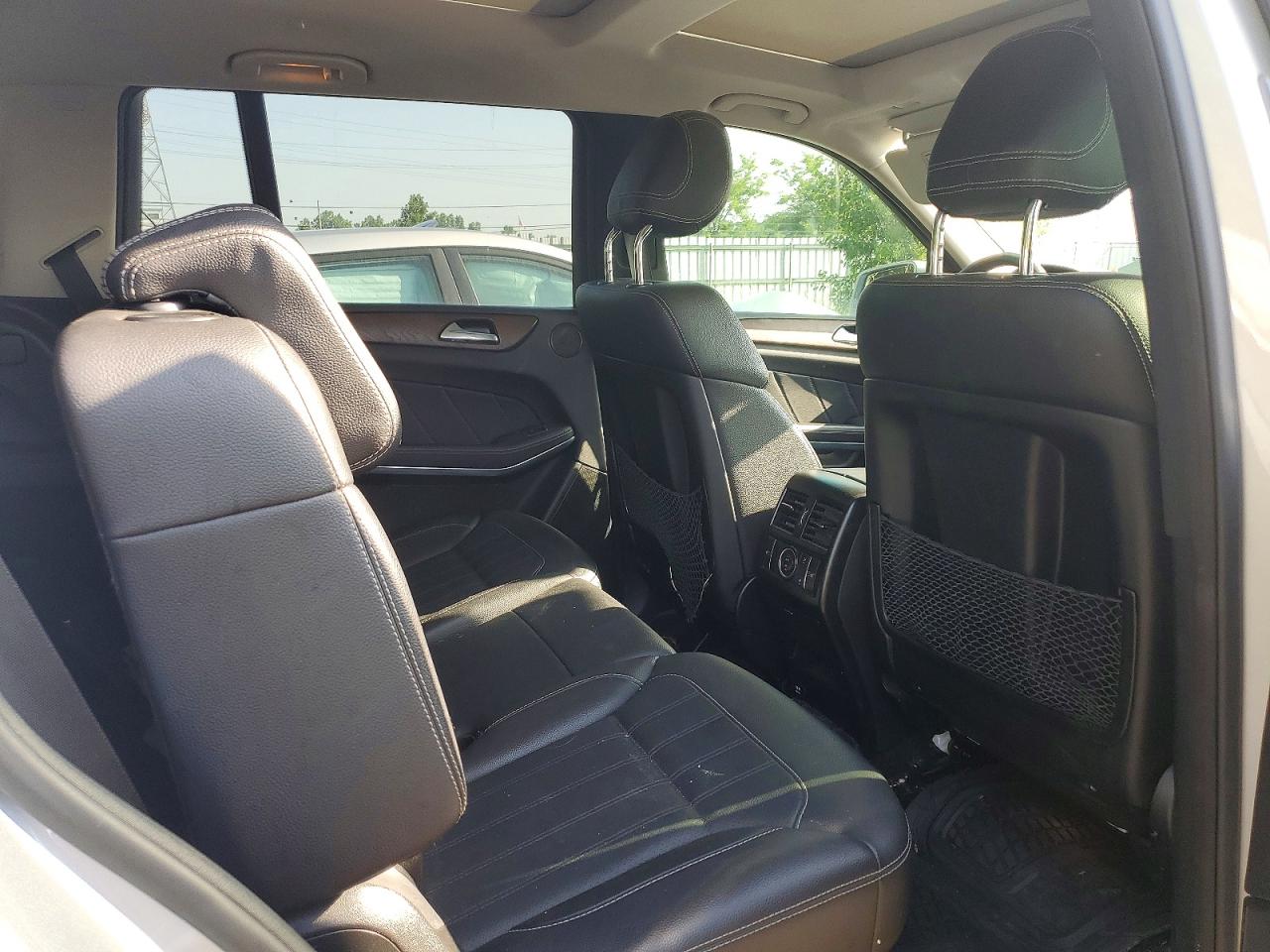 2014 Mercedes-benz Gl350 Silver vin: 4JGDF2EE2EA345916