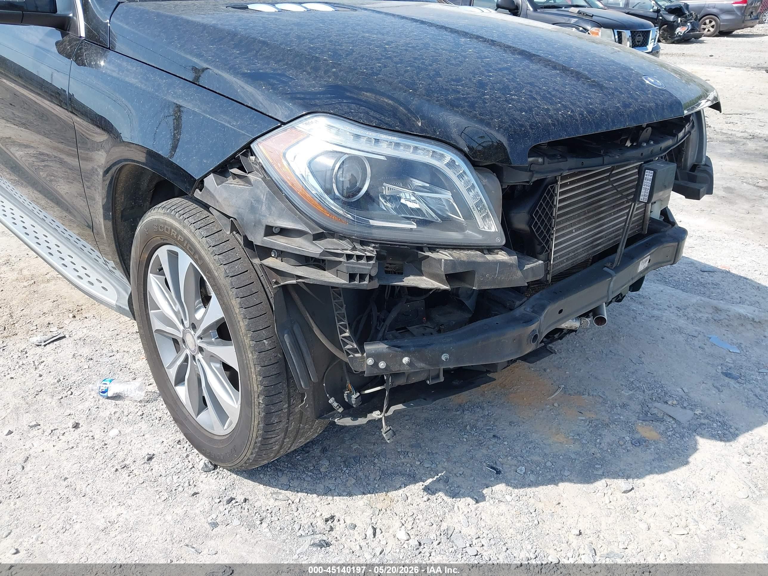 2015 Mercedes-benz Gl 350 Bluetec 4matic Черный vin: 4JGDF2EE2FA511790
