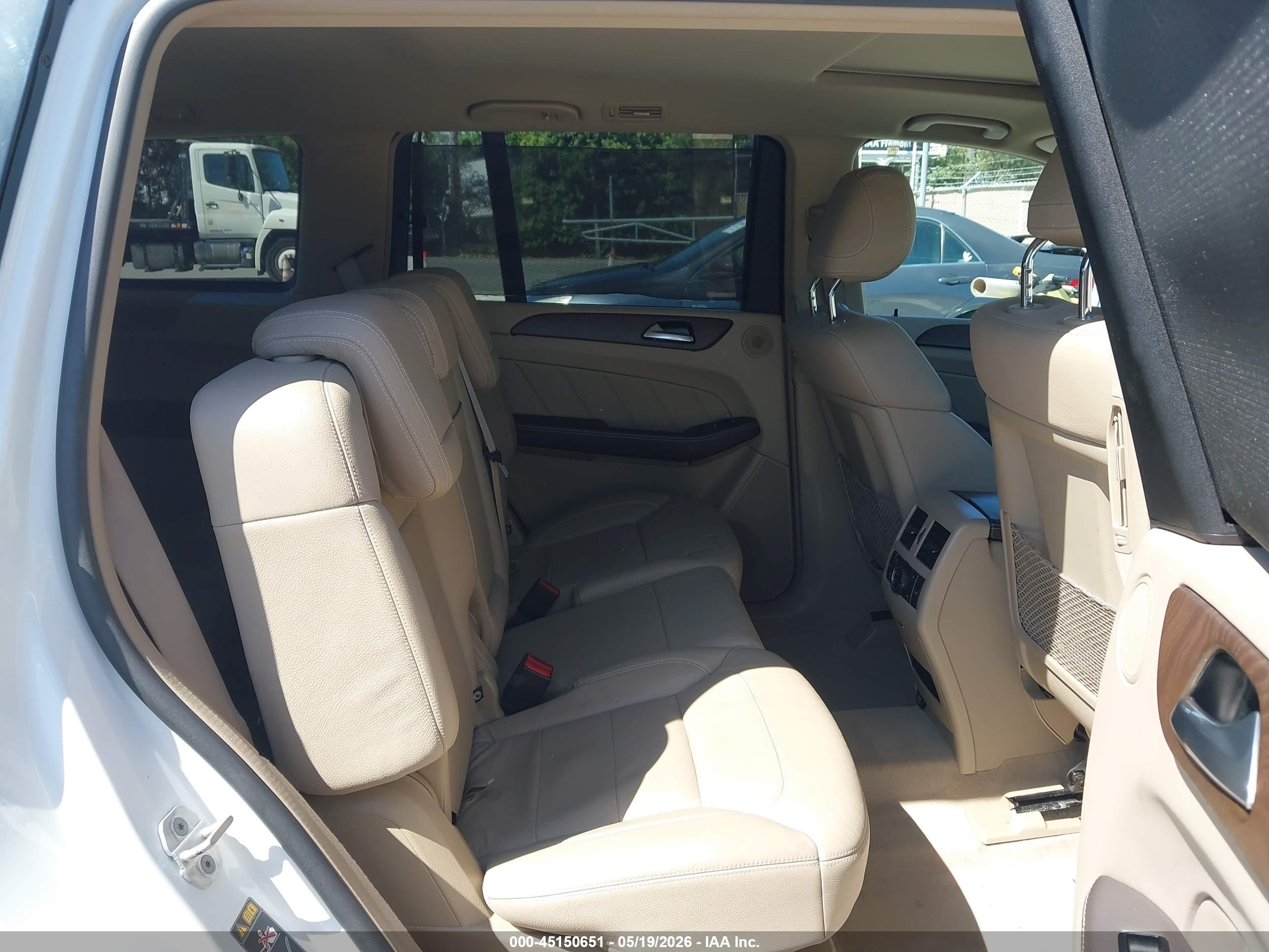 2015 Mercedes-benz Gl 350 Bluetec 4matic White vin: 4JGDF2EE2FA550962
