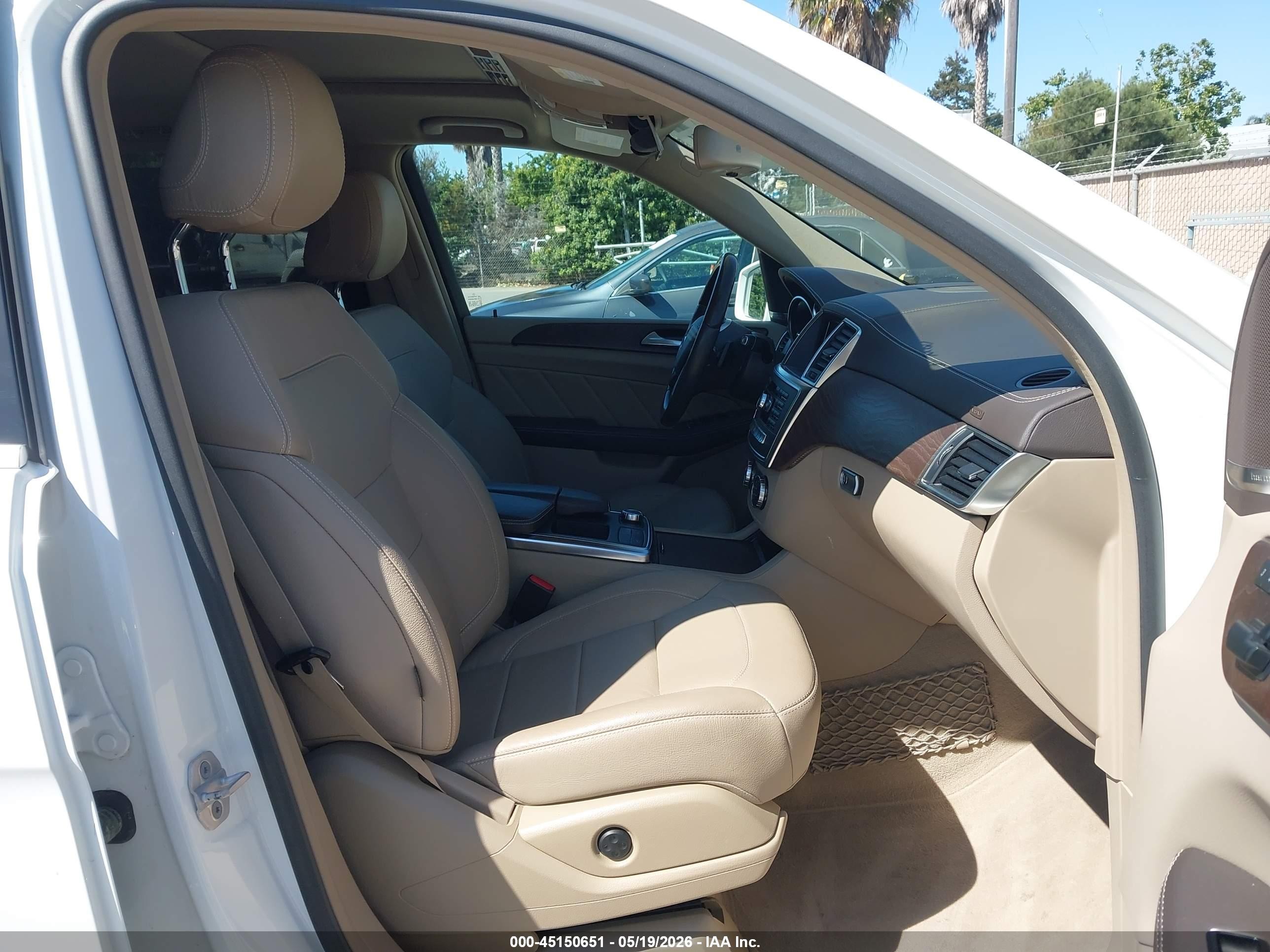 2015 Mercedes-benz Gl 350 Bluetec 4matic White vin: 4JGDF2EE2FA550962