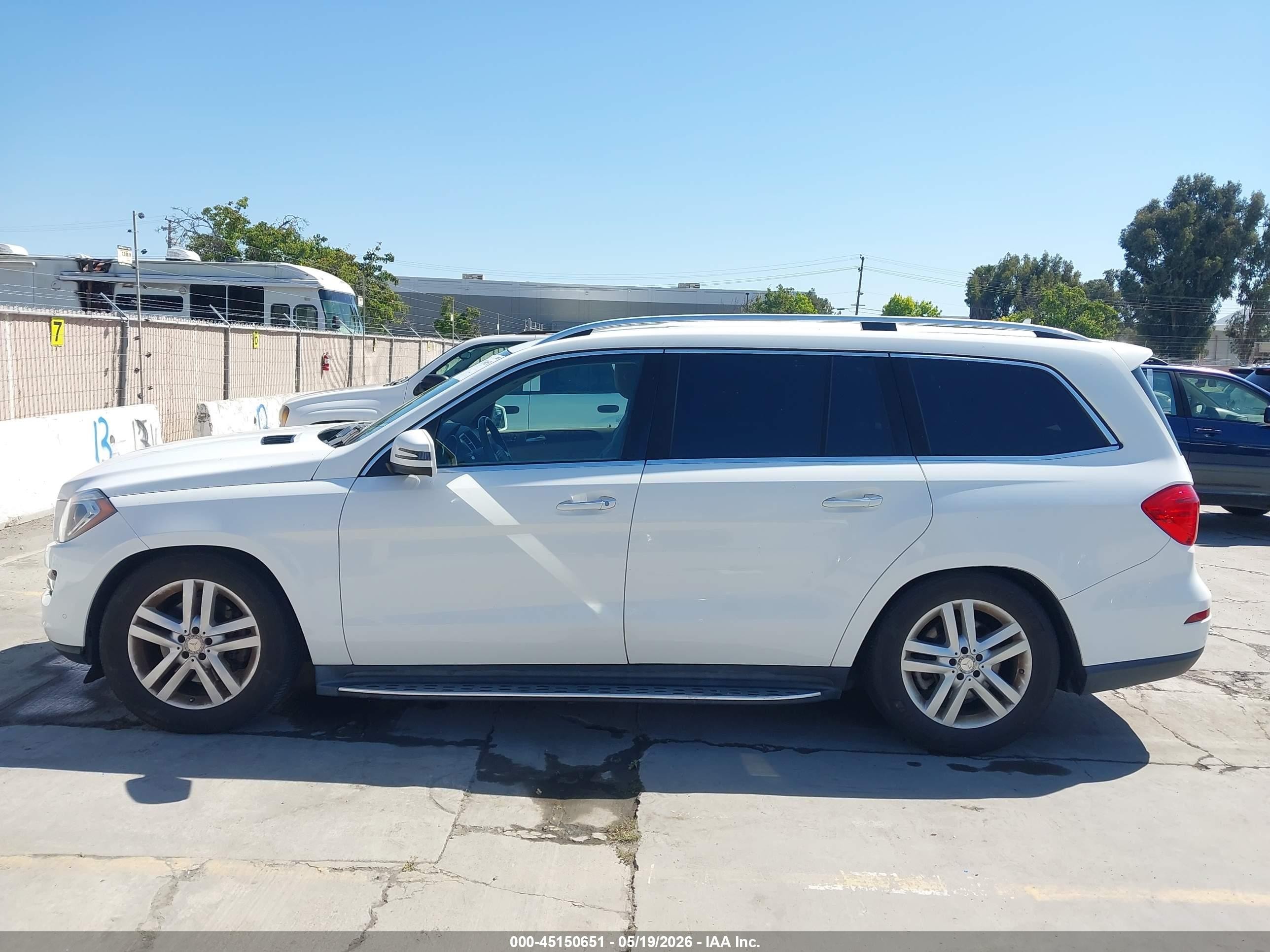 2015 Mercedes-benz Gl 350 Bluetec 4matic White vin: 4JGDF2EE2FA550962