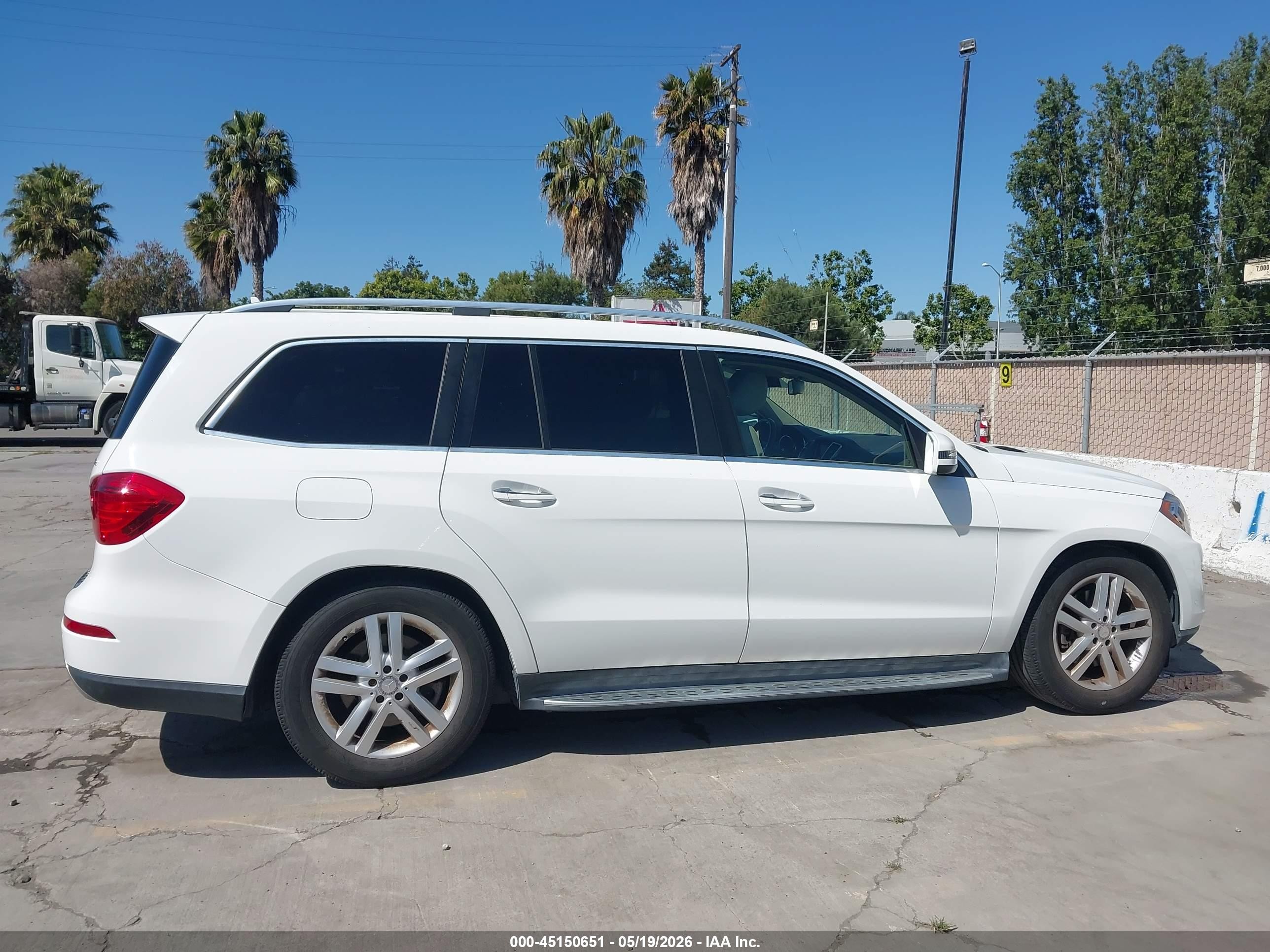 2015 Mercedes-benz Gl 350 Bluetec 4matic White vin: 4JGDF2EE2FA550962
