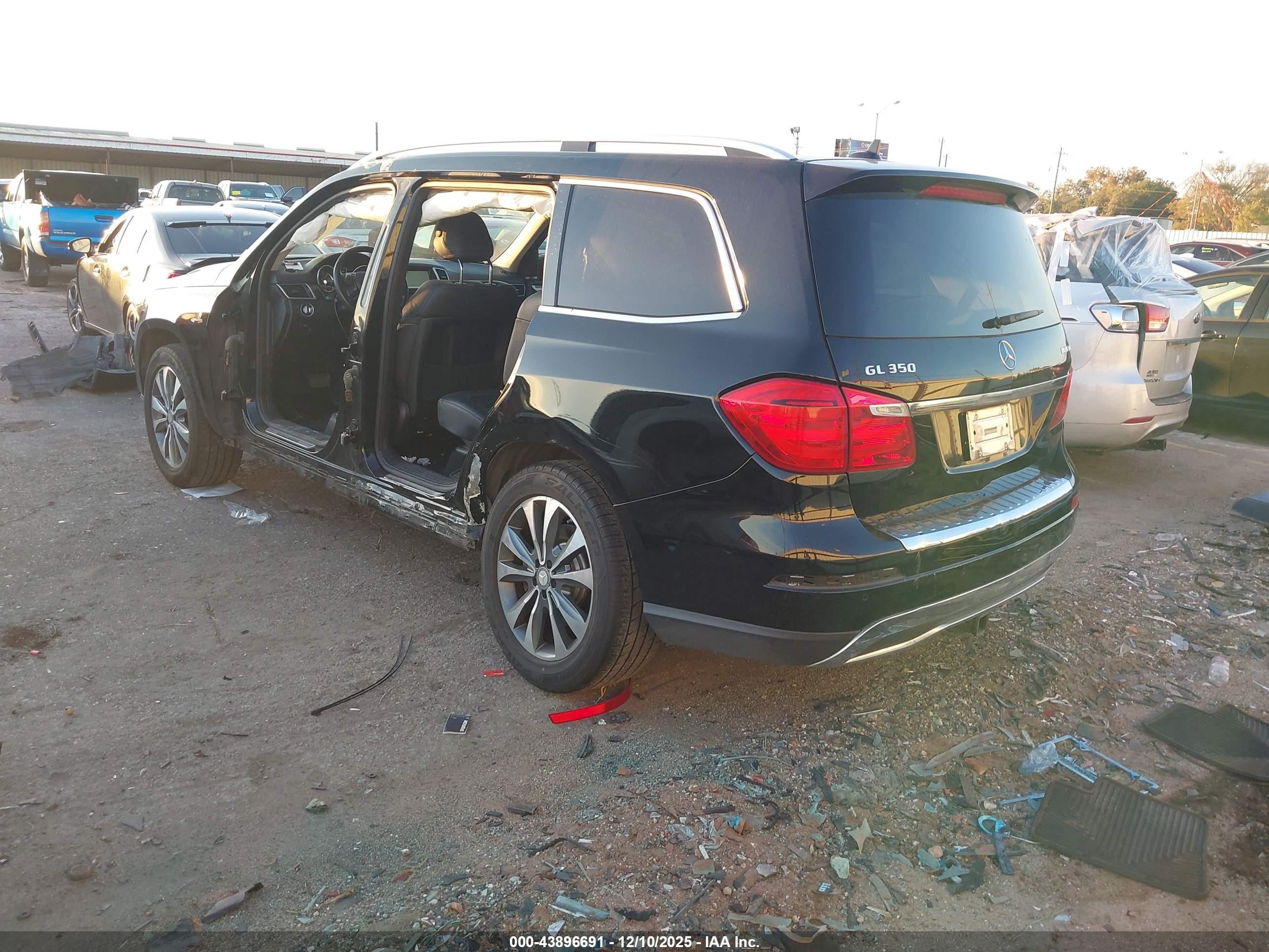 2015 Mercedes-benz Gl 350 Bluetec 4matic Black vin: 4JGDF2EE2FA566773