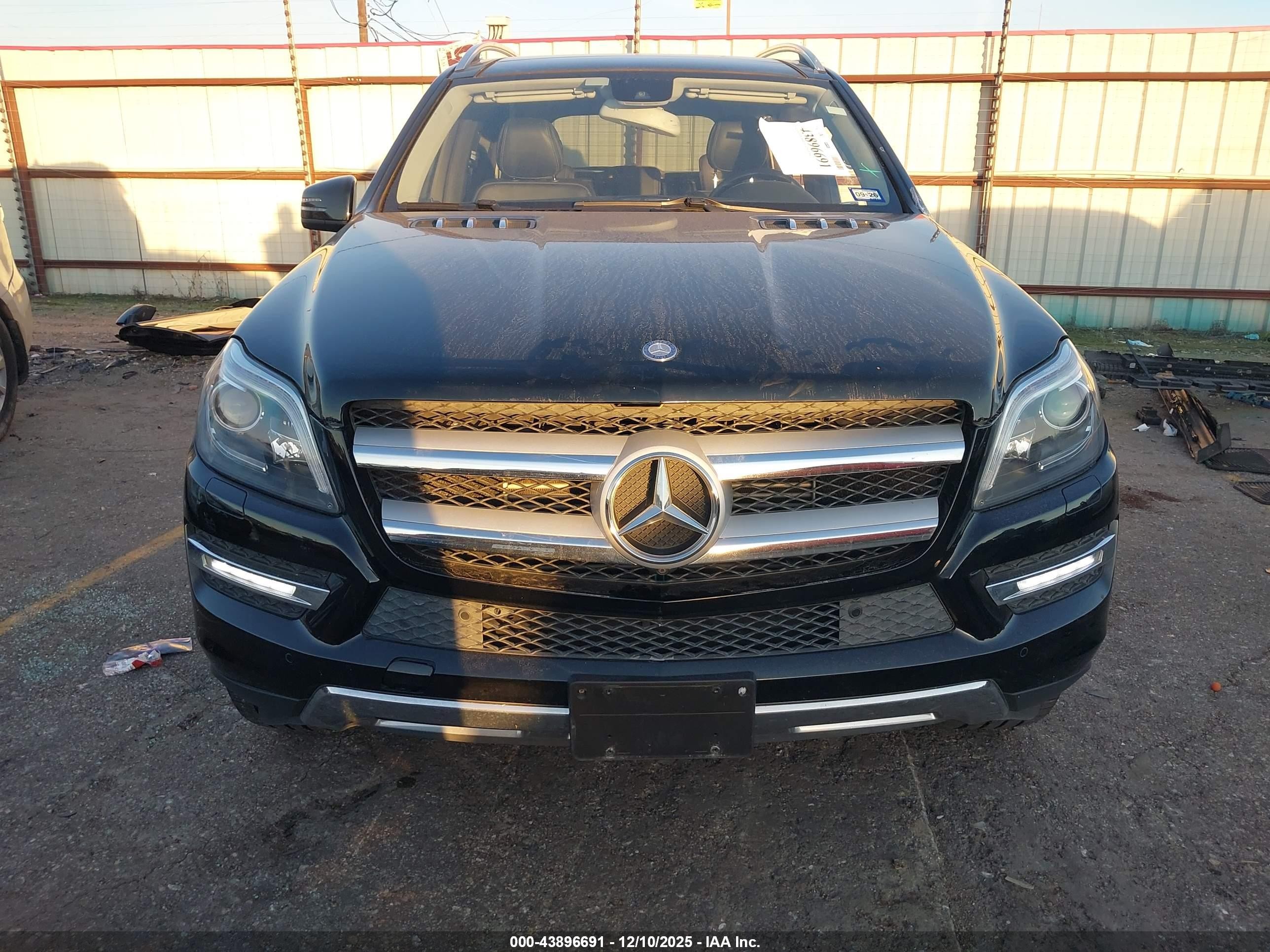 2015 Mercedes-benz Gl 350 Bluetec 4matic Black vin: 4JGDF2EE2FA566773
