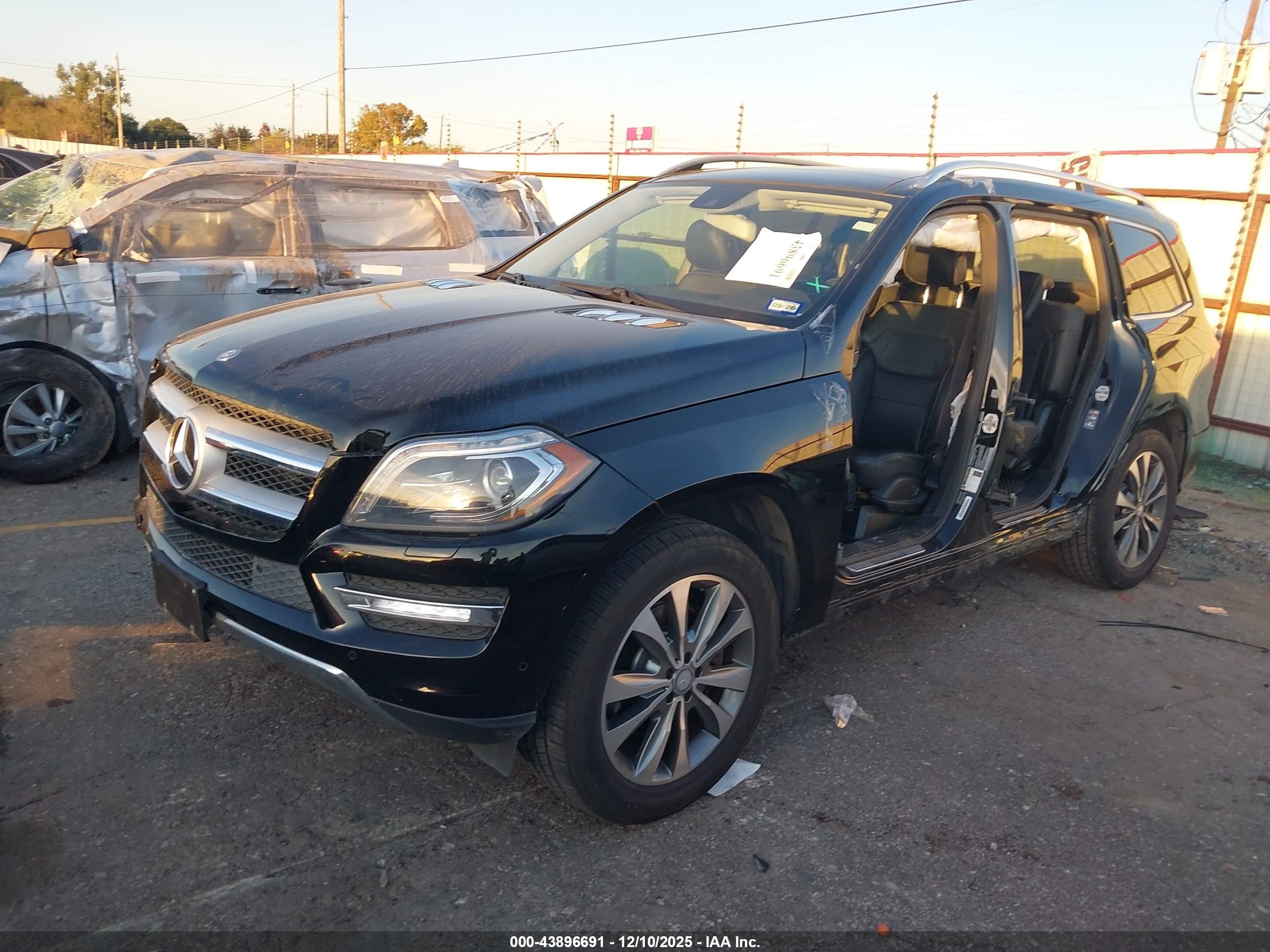 2015 Mercedes-benz Gl 350 Bluetec 4matic Black vin: 4JGDF2EE2FA566773