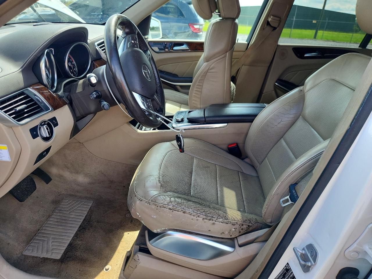 2013 Mercedes-benz Gl 350 Bluetec White vin: 4JGDF2EE3DA142192