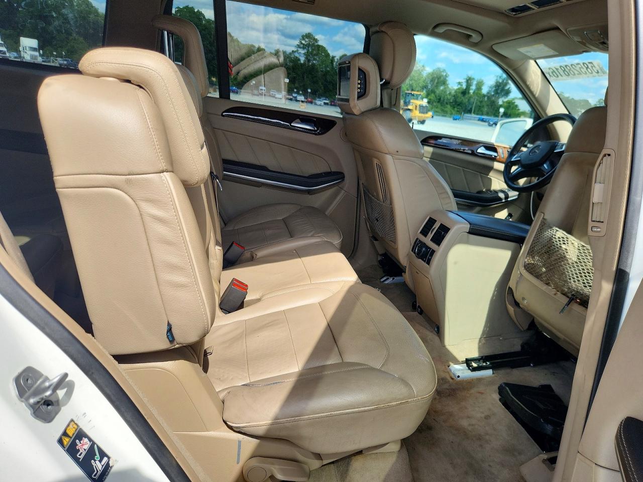 2013 Mercedes-benz Gl 350 Bluetec White vin: 4JGDF2EE3DA142192