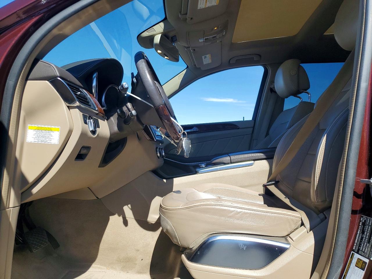 2013 Mercedes-benz Gl 350 Bluetec Burgundy vin: 4JGDF2EE3DA204755