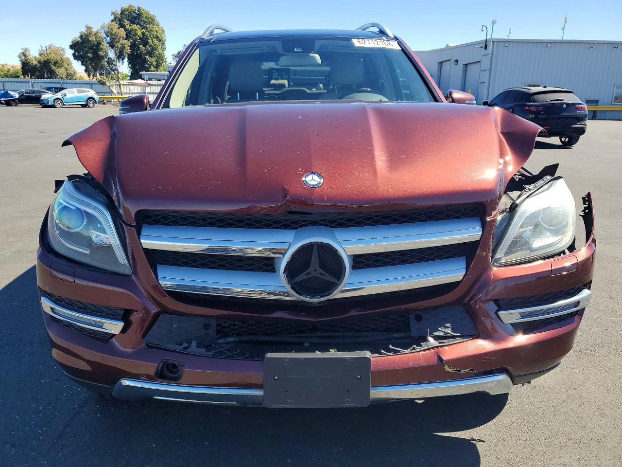 2013 Mercedes-benz Gl 350 Bluetec Burgundy vin: 4JGDF2EE3DA204755