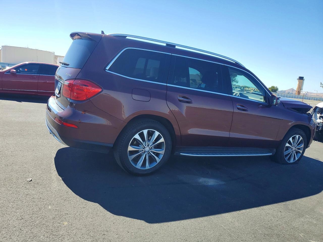 2013 Mercedes-benz Gl 350 Bluetec Burgundy vin: 4JGDF2EE3DA204755