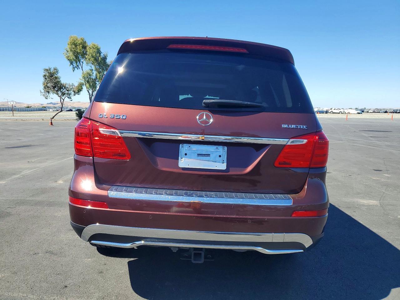 2013 Mercedes-benz Gl 350 Bluetec Burgundy vin: 4JGDF2EE3DA204755