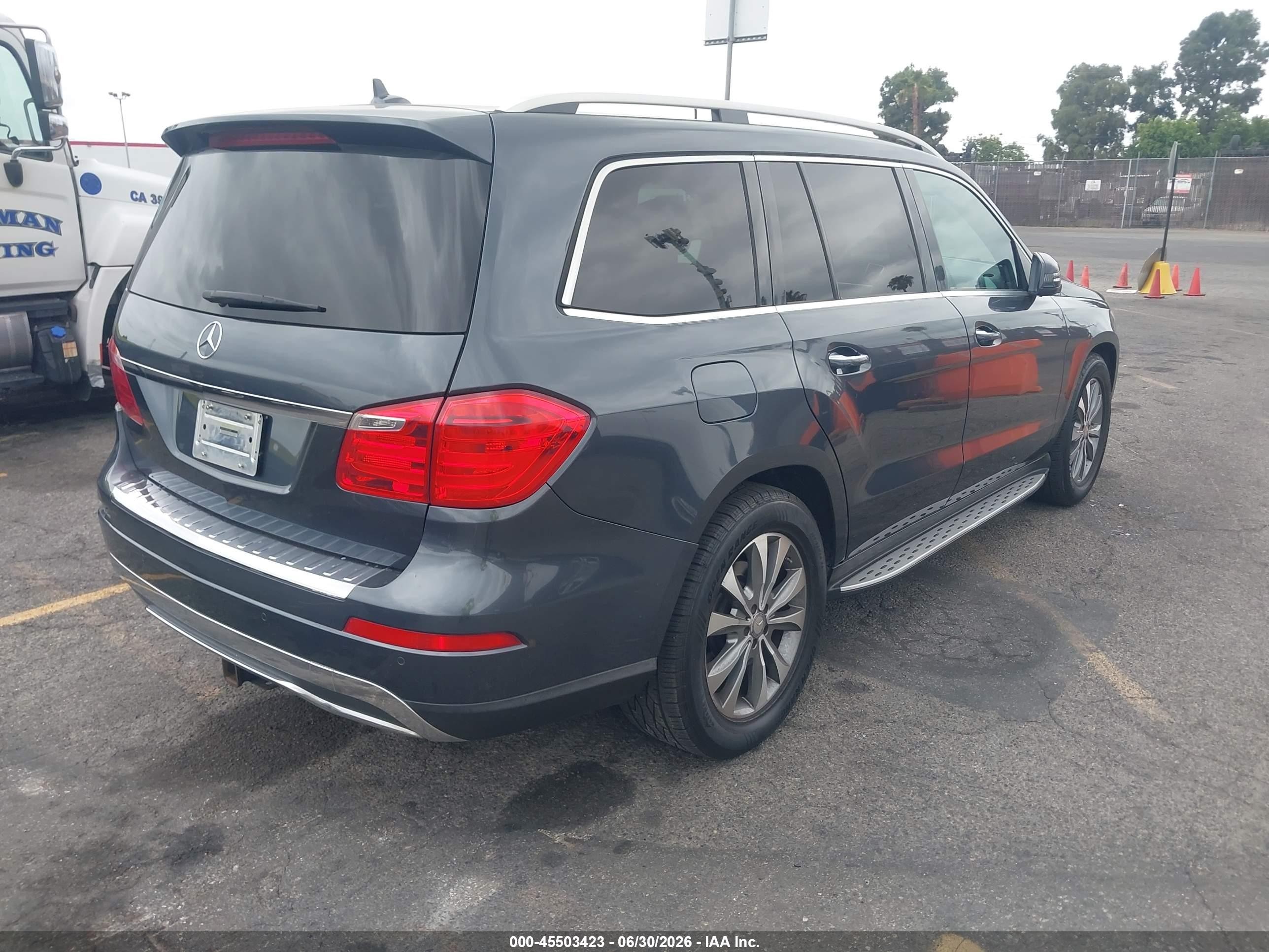 2014 Mercedes-benz Gl 350 Bluetec 4matic Gray vin: 4JGDF2EE3EA300788