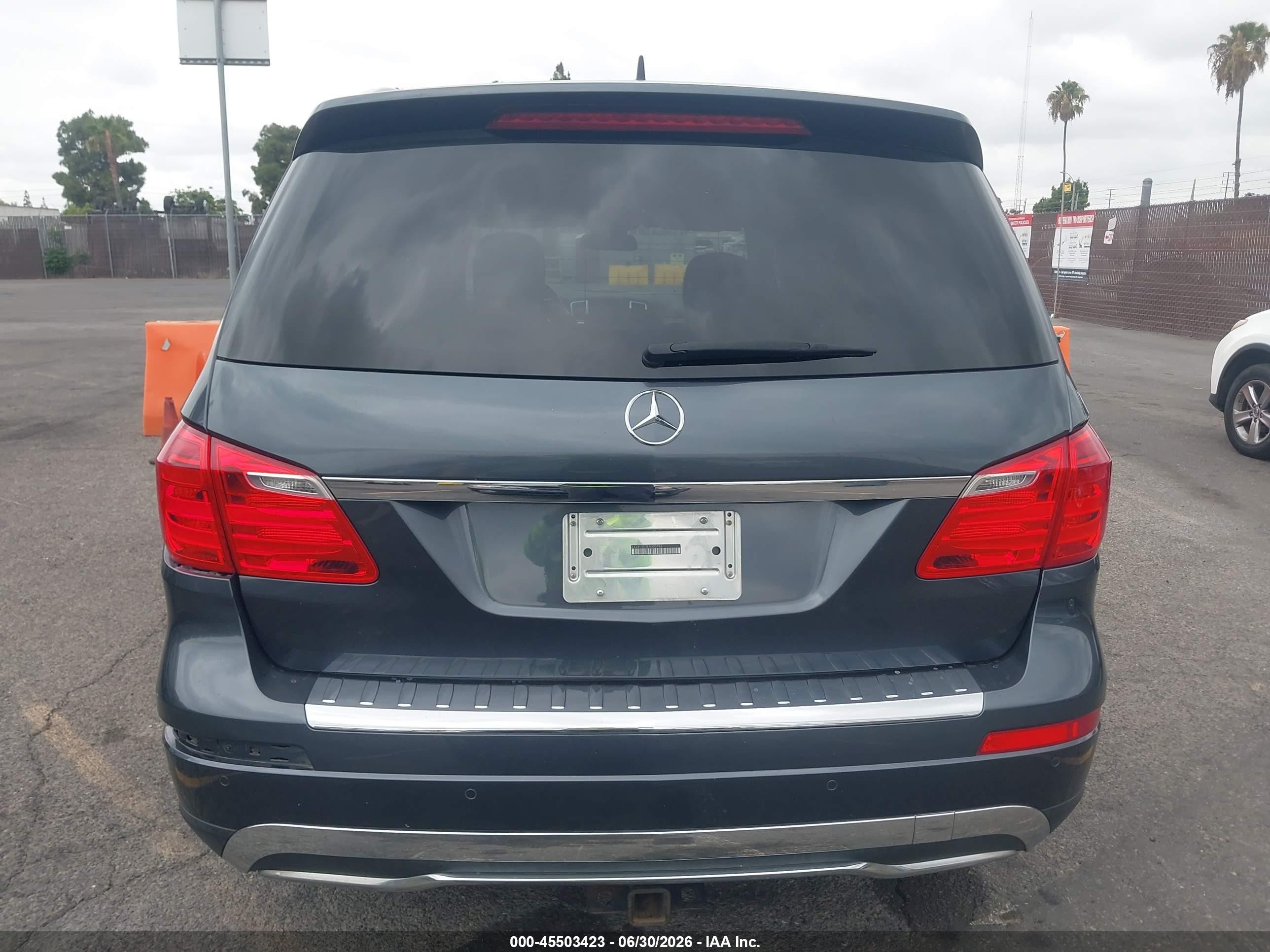 2014 Mercedes-benz Gl 350 Bluetec 4matic Gray vin: 4JGDF2EE3EA300788