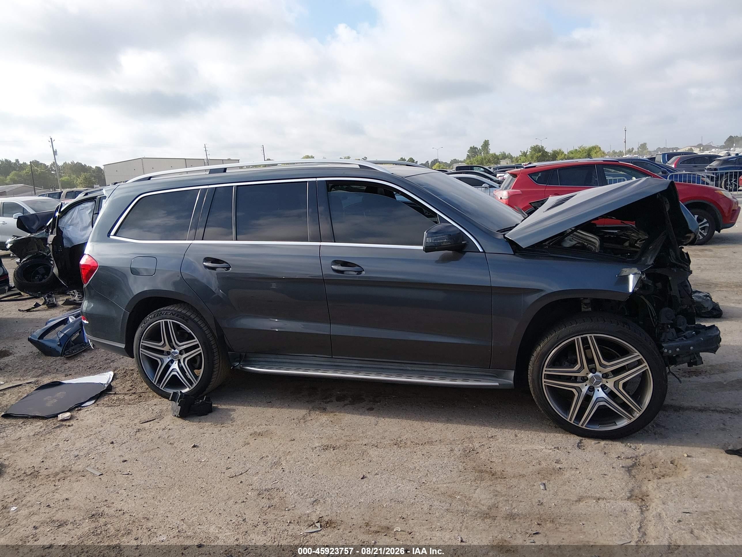 2014 Mercedes-benz Gl 350 Bluetec 4matic Gray vin: 4JGDF2EE3EA347576