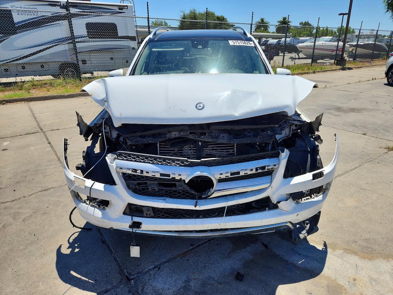 2015 Mercedes-benz Gl 350 Bluetec White vin: 4JGDF2EE3FA488424