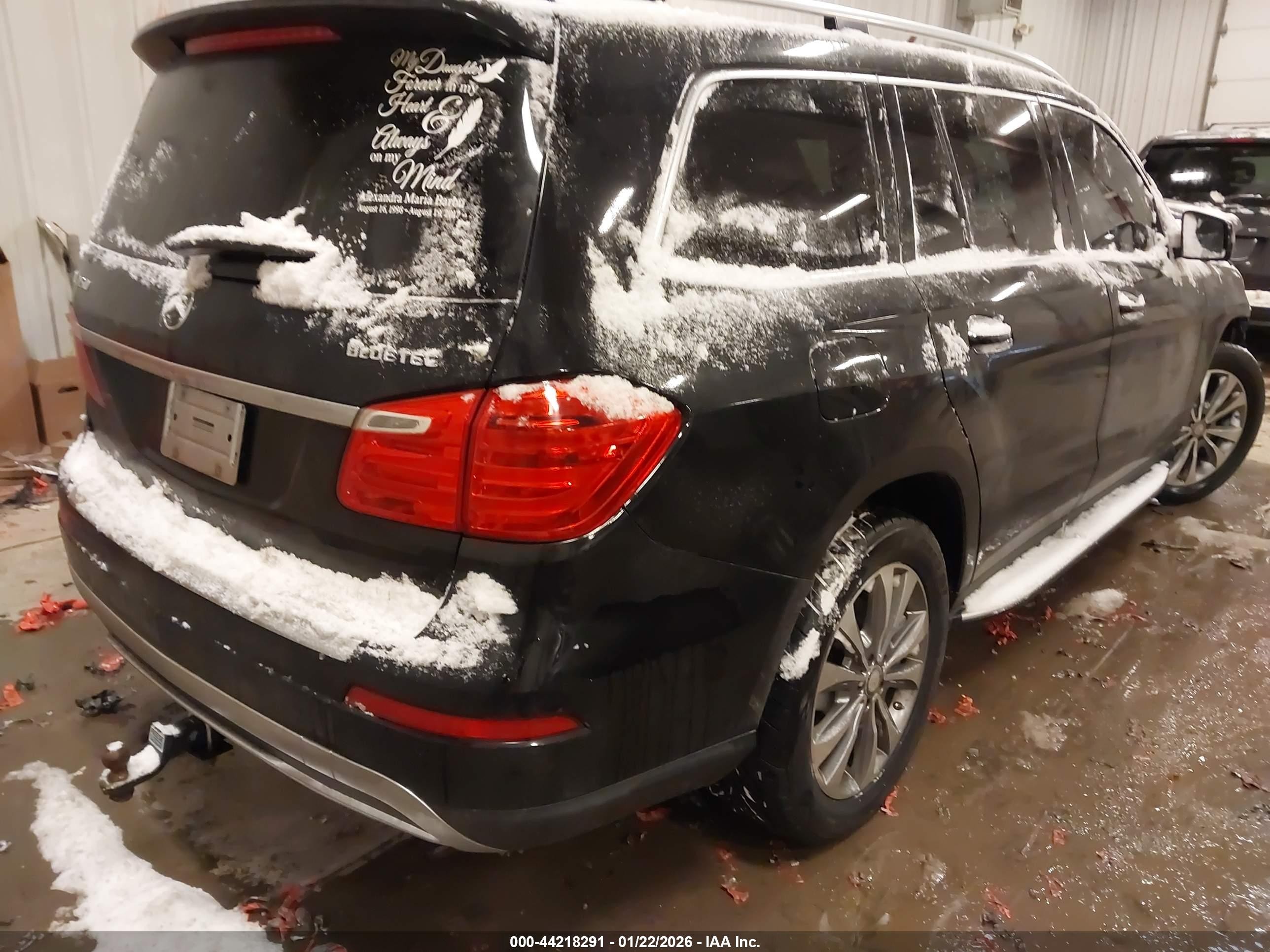 2015 Mercedes-benz Gl 350 Bluetec 4matic Черный vin: 4JGDF2EE3FA552848