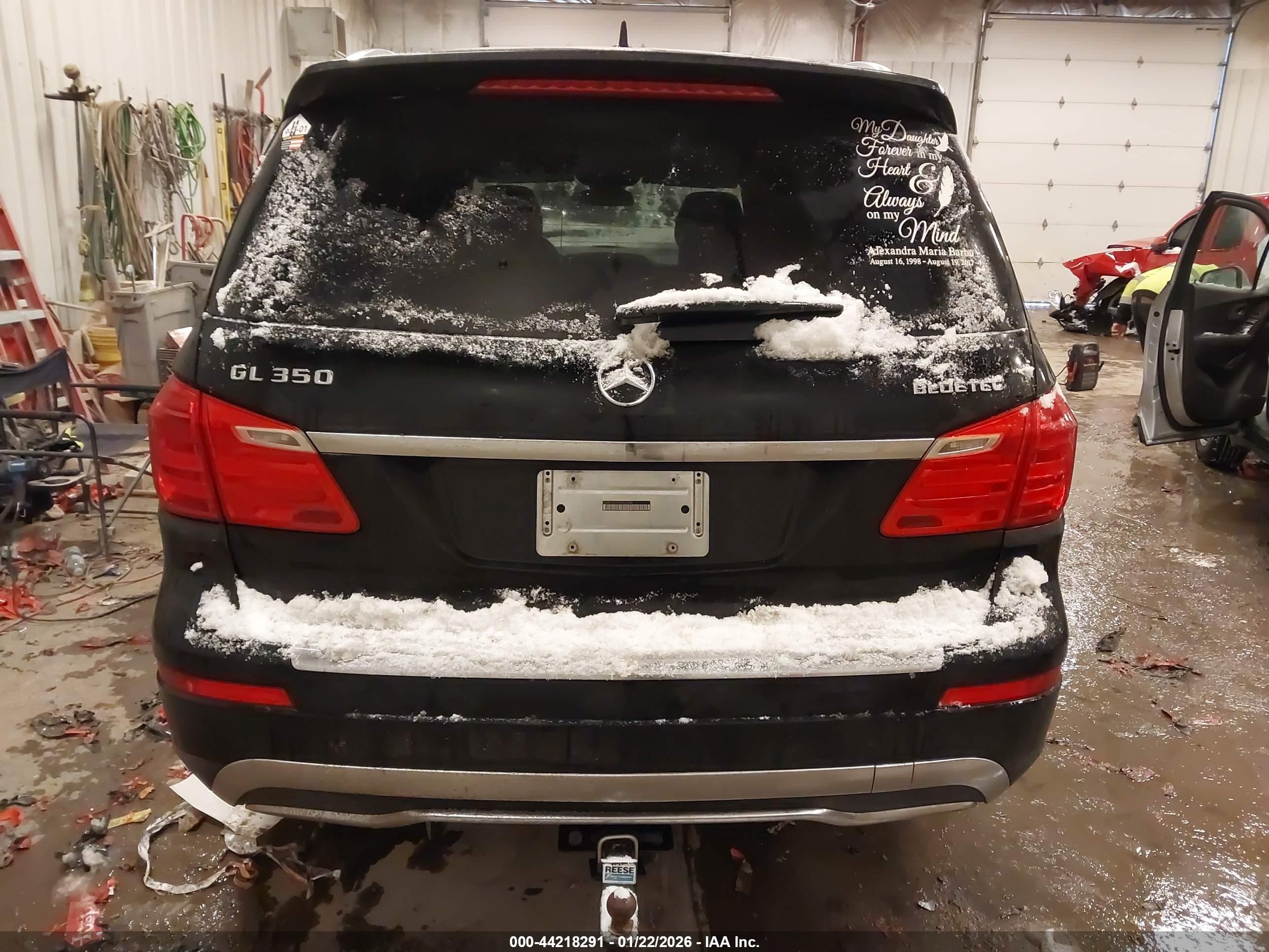 2015 Mercedes-benz Gl 350 Bluetec 4matic Черный vin: 4JGDF2EE3FA552848