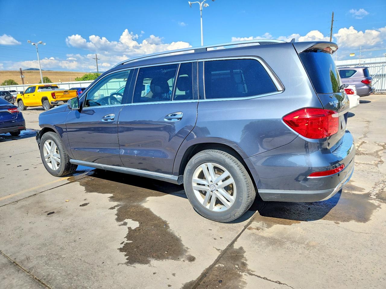 2014 Mercedes-benz Gl 350 Bluetec Gray vin: 4JGDF2EE4EA335212