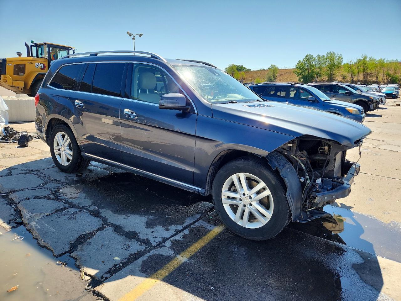 2014 Mercedes-benz Gl 350 Bluetec Gray vin: 4JGDF2EE4EA335212