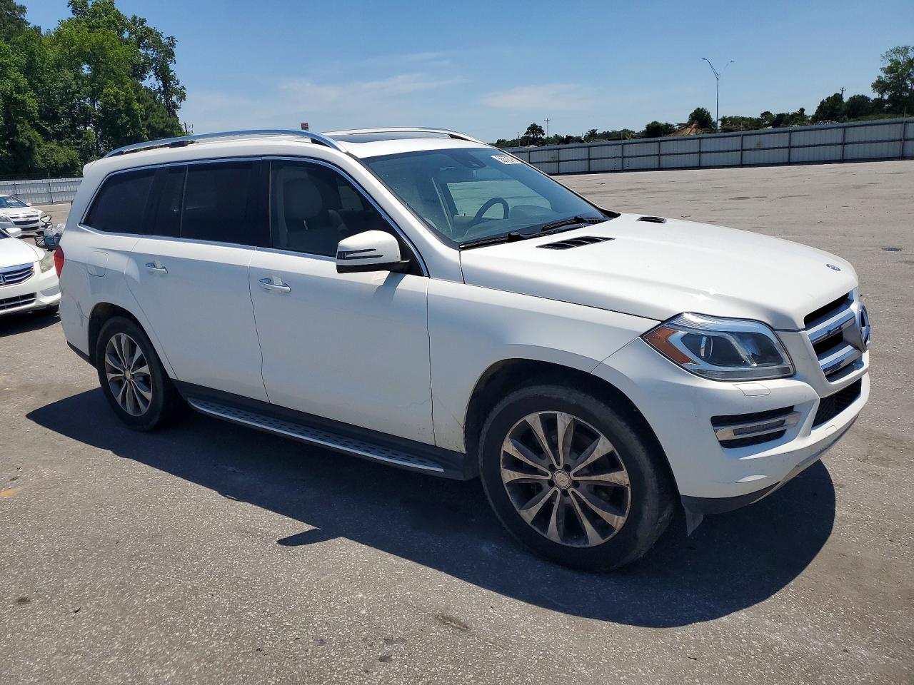 2015 Mercedes-benz Gl 350 Bluetec Белый vin: 4JGDF2EE4FA553524