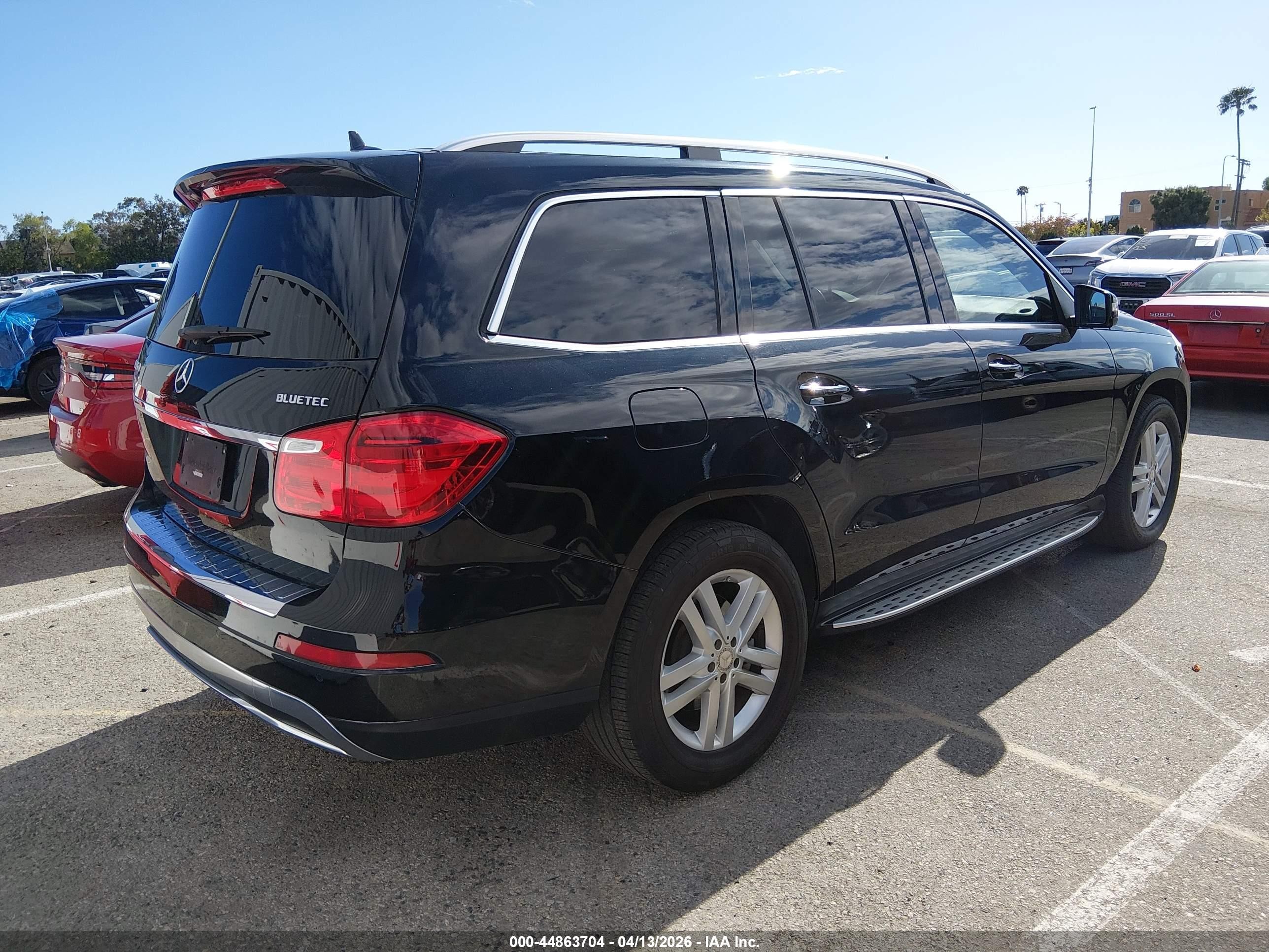 2015 Mercedes-benz Gl 350 Bluetec 4matic Черный vin: 4JGDF2EE4FA606514