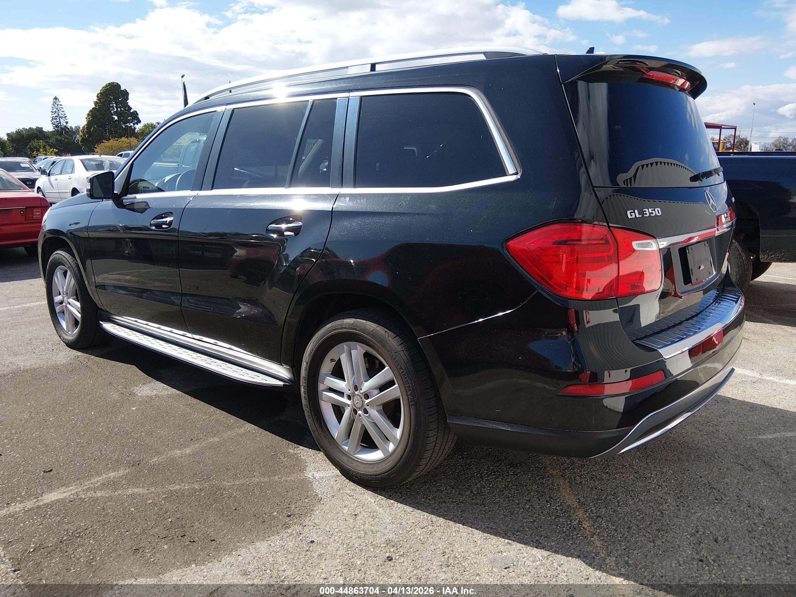 2015 Mercedes-benz Gl 350 Bluetec 4matic Черный vin: 4JGDF2EE4FA606514